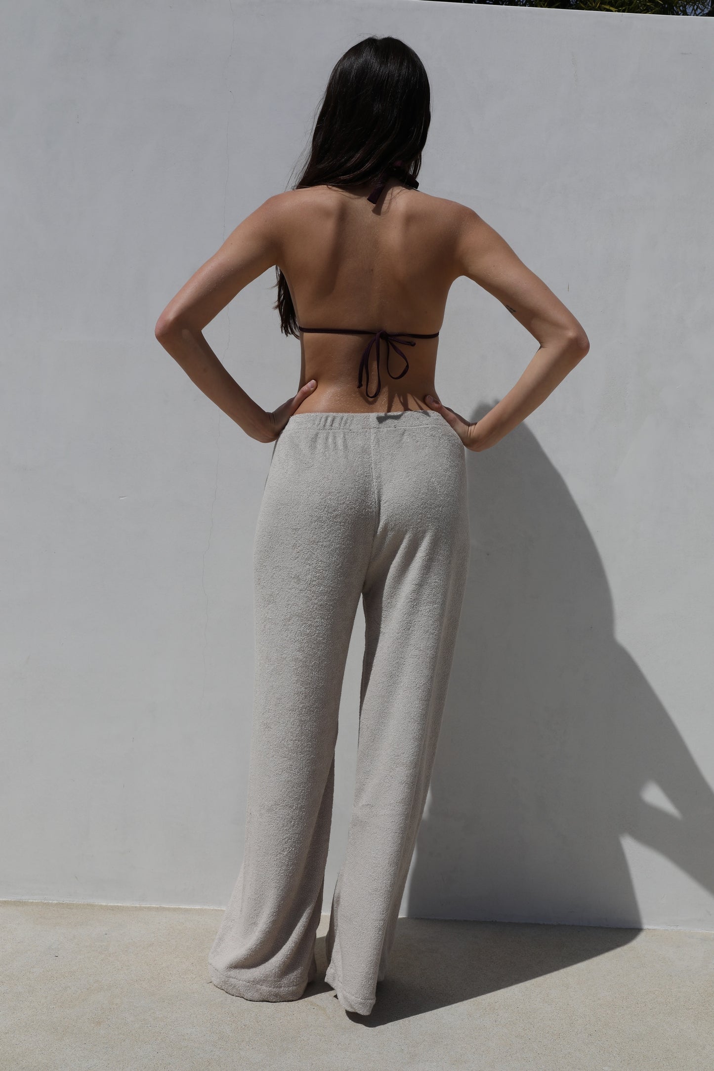 The Pant - Thin Looped Terry