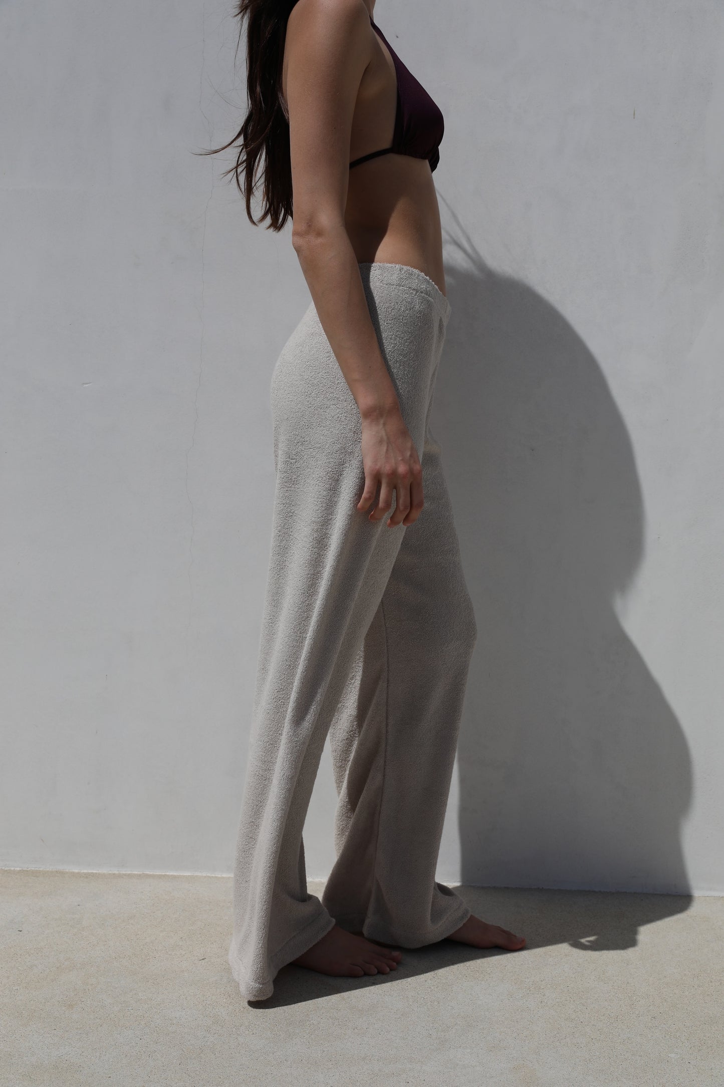 The Pant - Thin Looped Terry