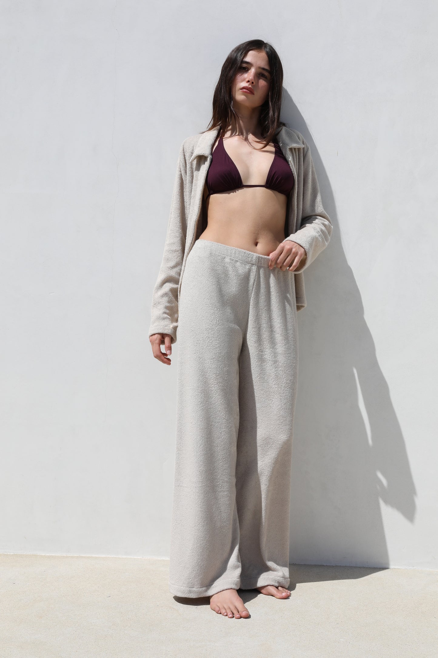 The Pant - Thin Looped Terry