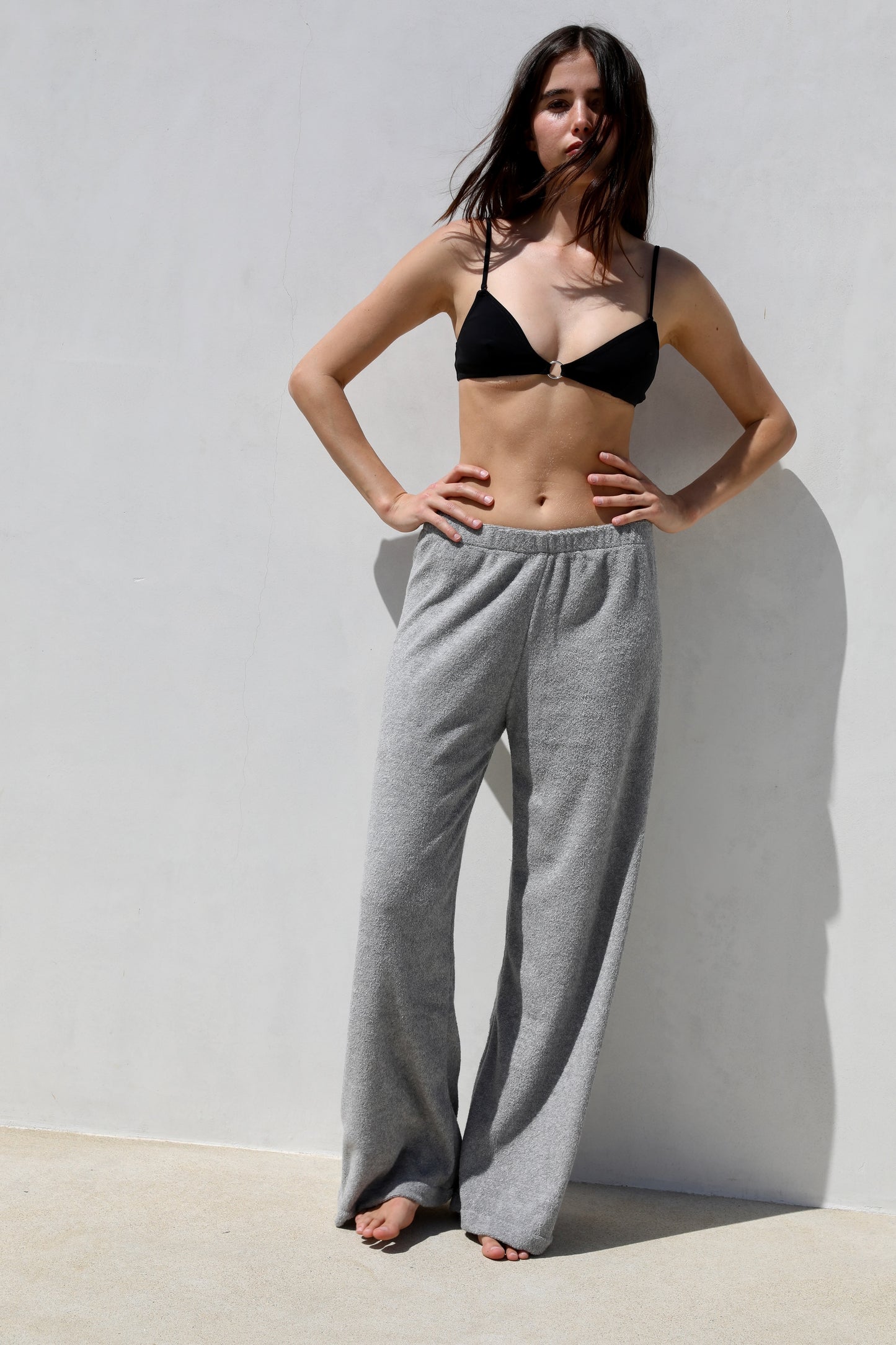 The Pant - Thin Looped Terry