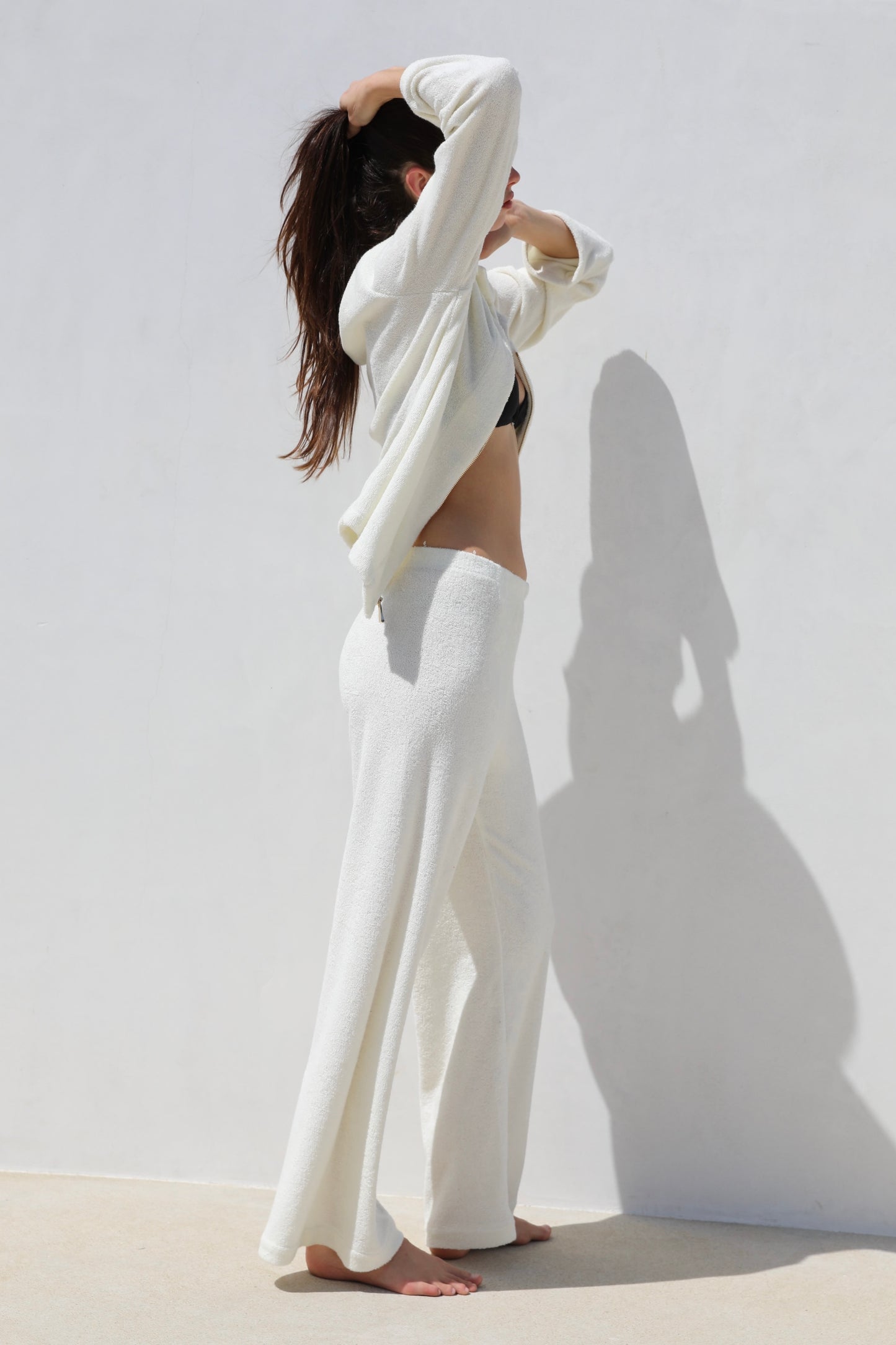 The Pant - Thin Looped Terry