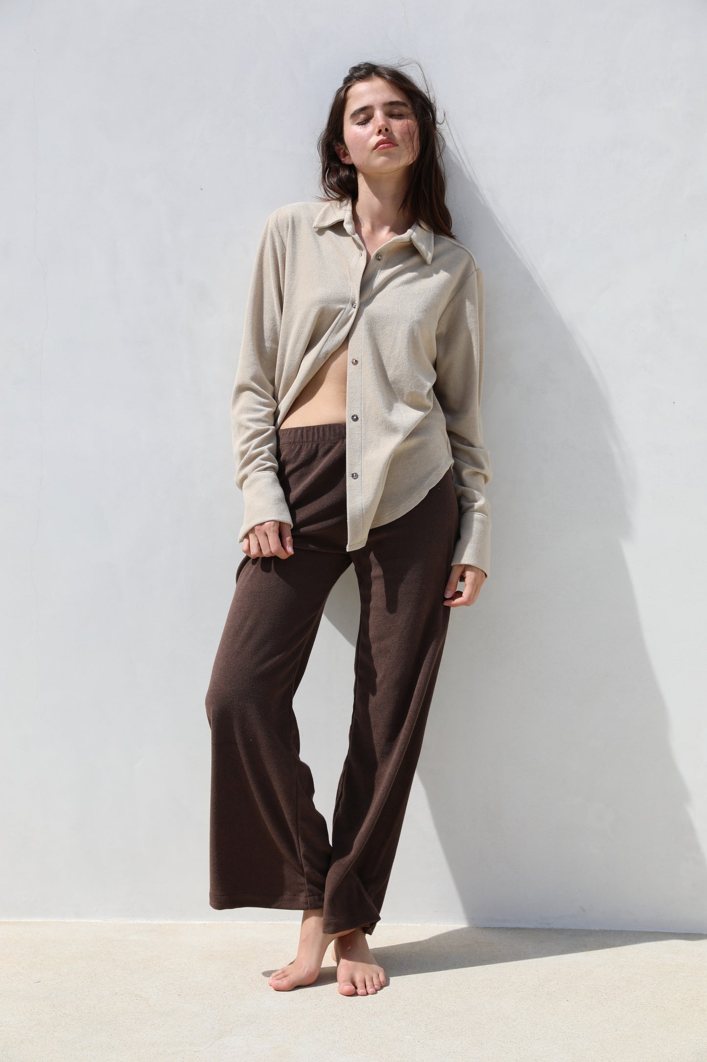 The Pant - Thin Shaved Terry