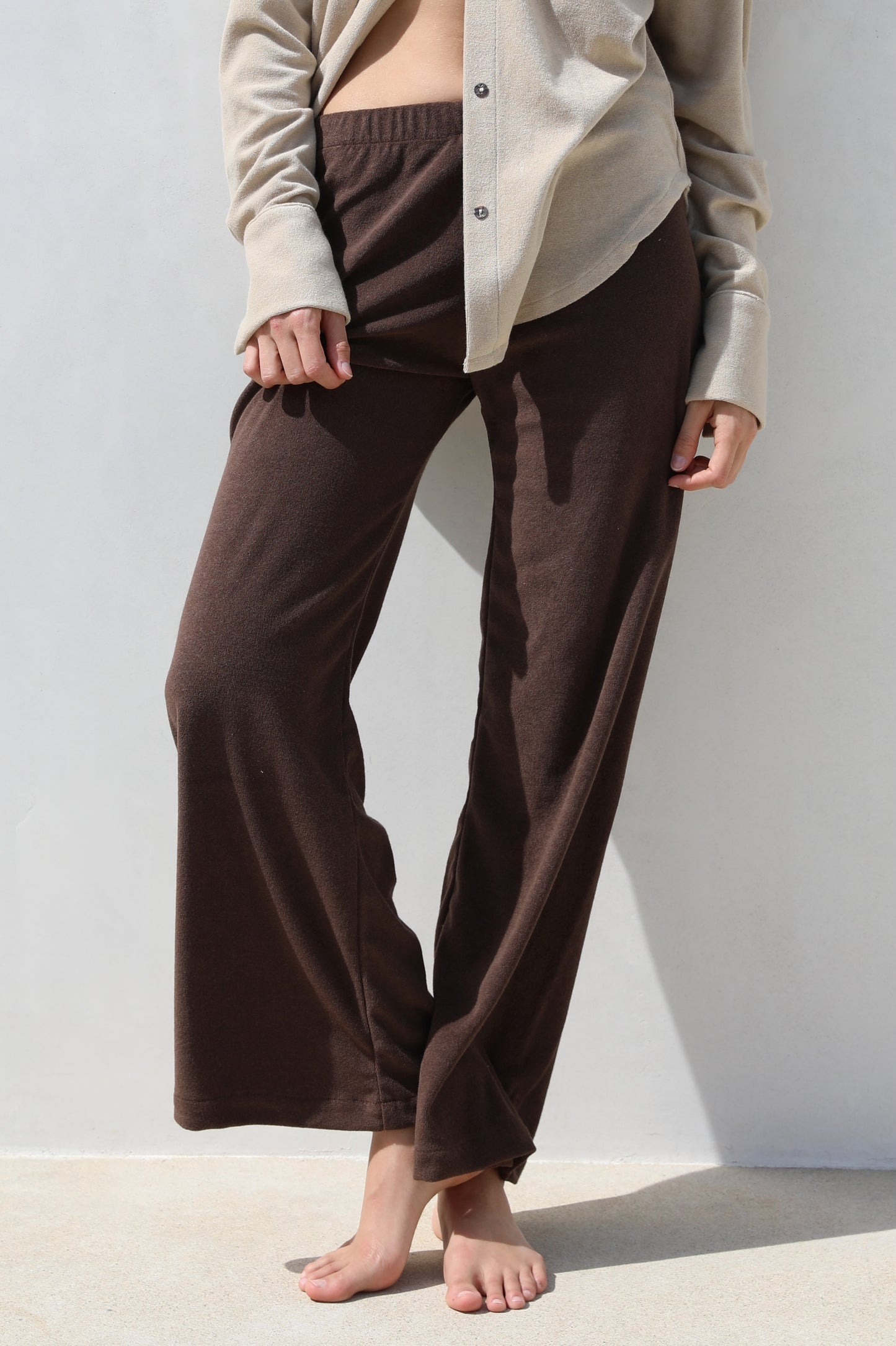 The Pant - Thin Shaved Terry