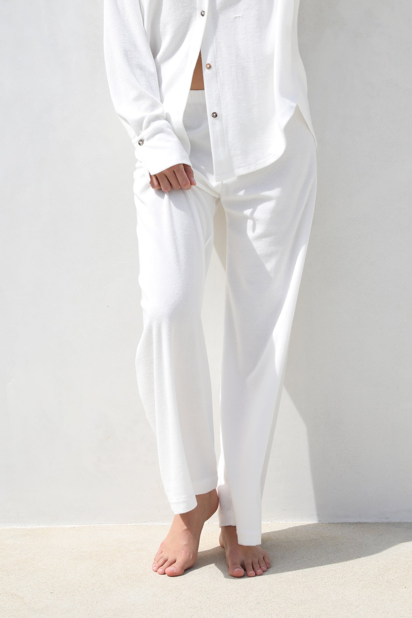 The Pant - Thin Shaved Terry