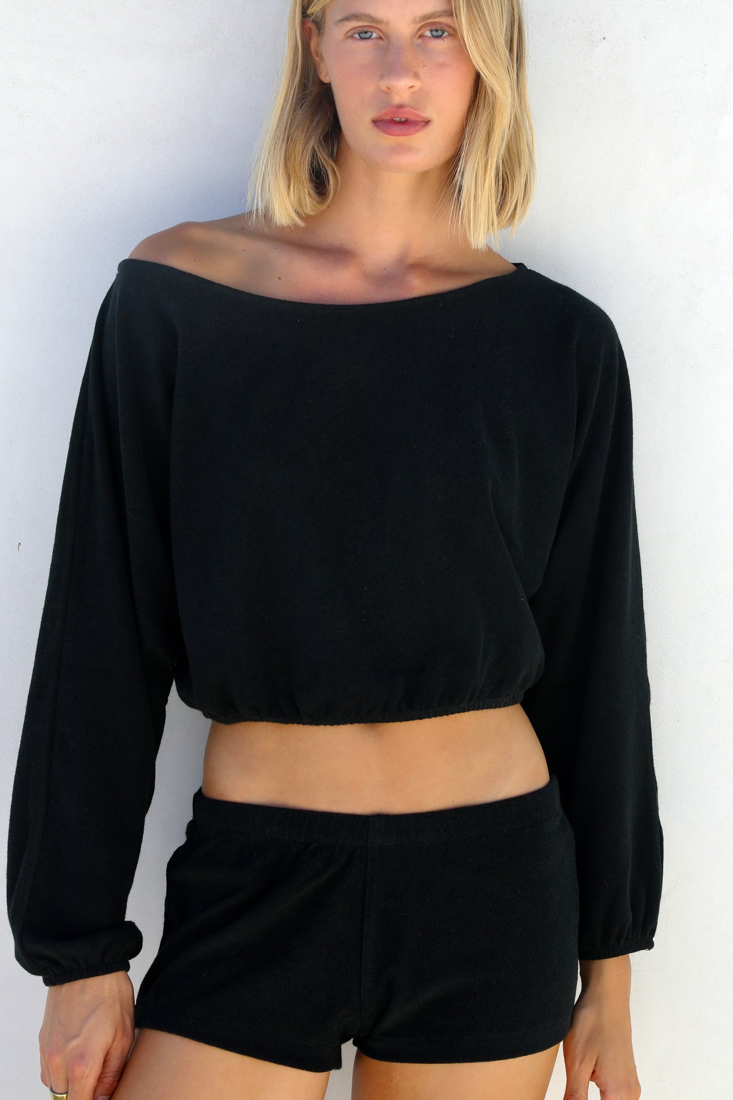 Mini Shorts Shaved Terry