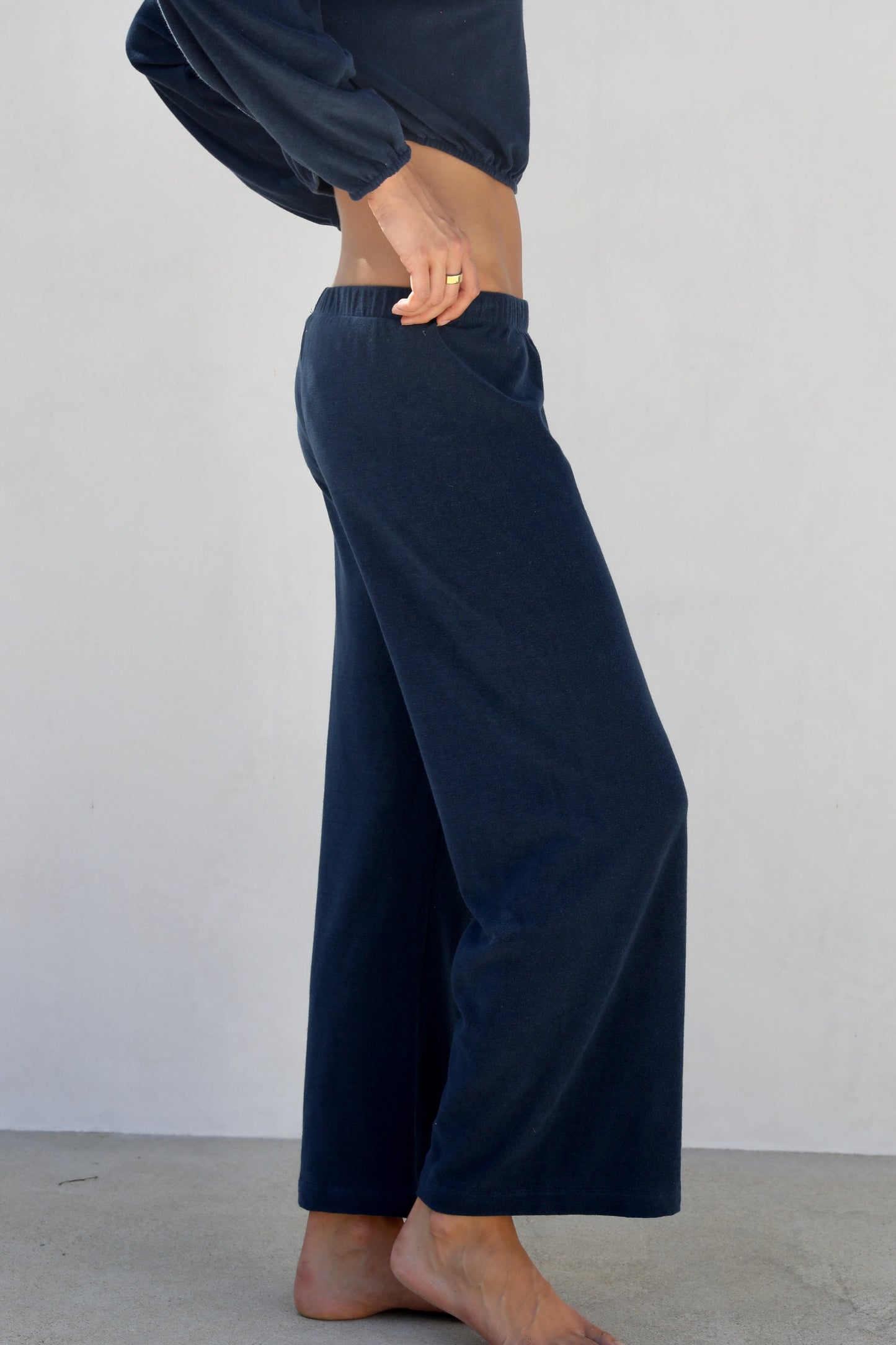 The Pant - Thin Shaved Terry