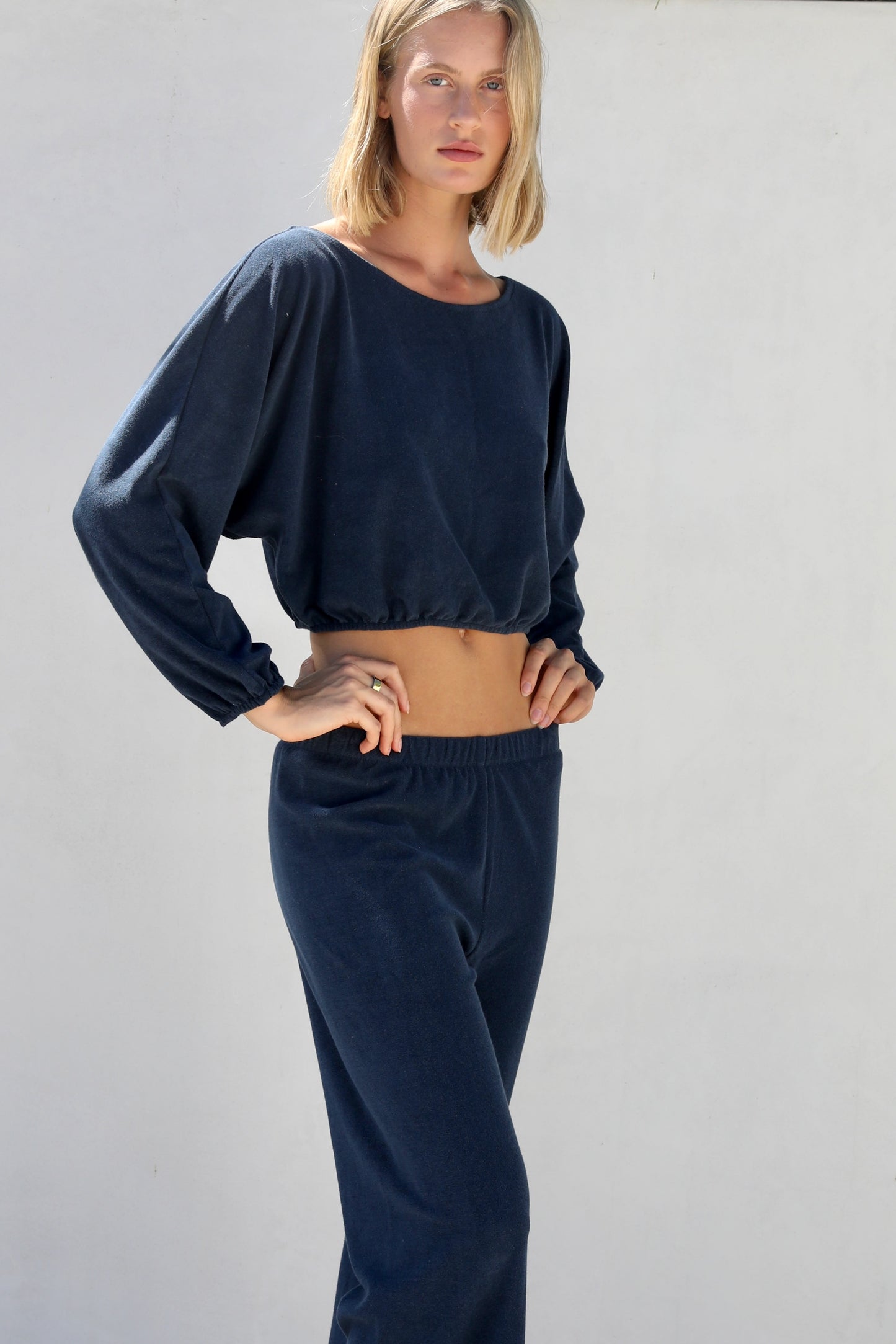 The Pant - Thin Shaved Terry