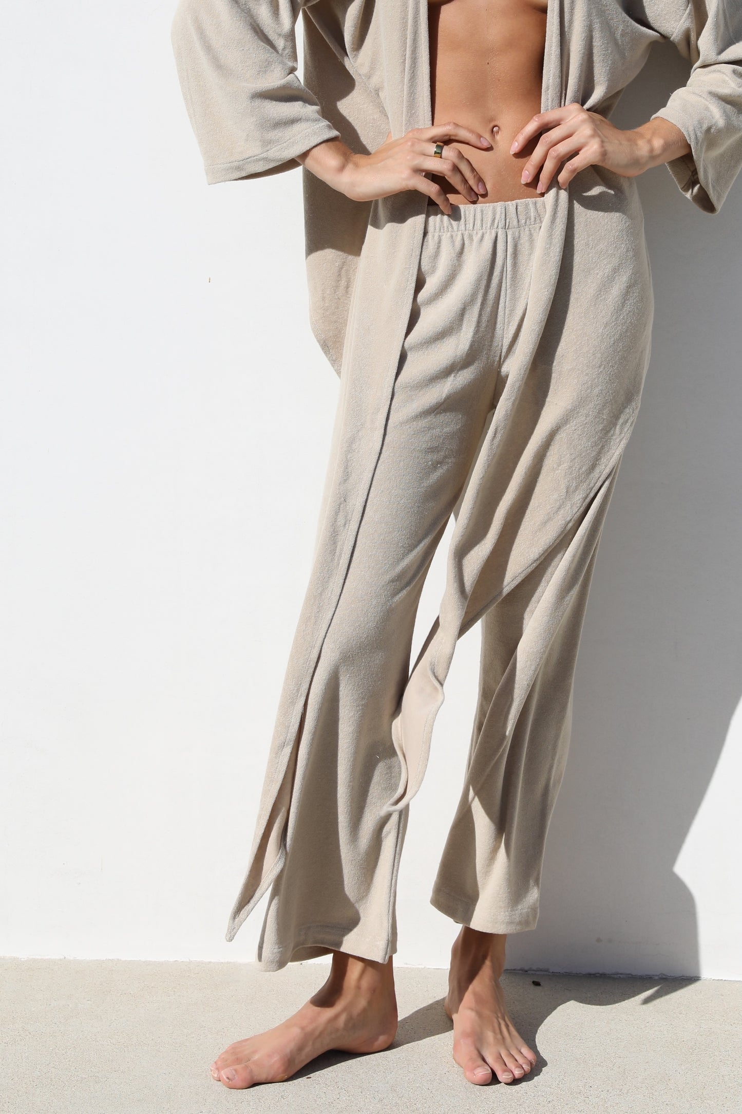 The Pant - Thin Shaved Terry