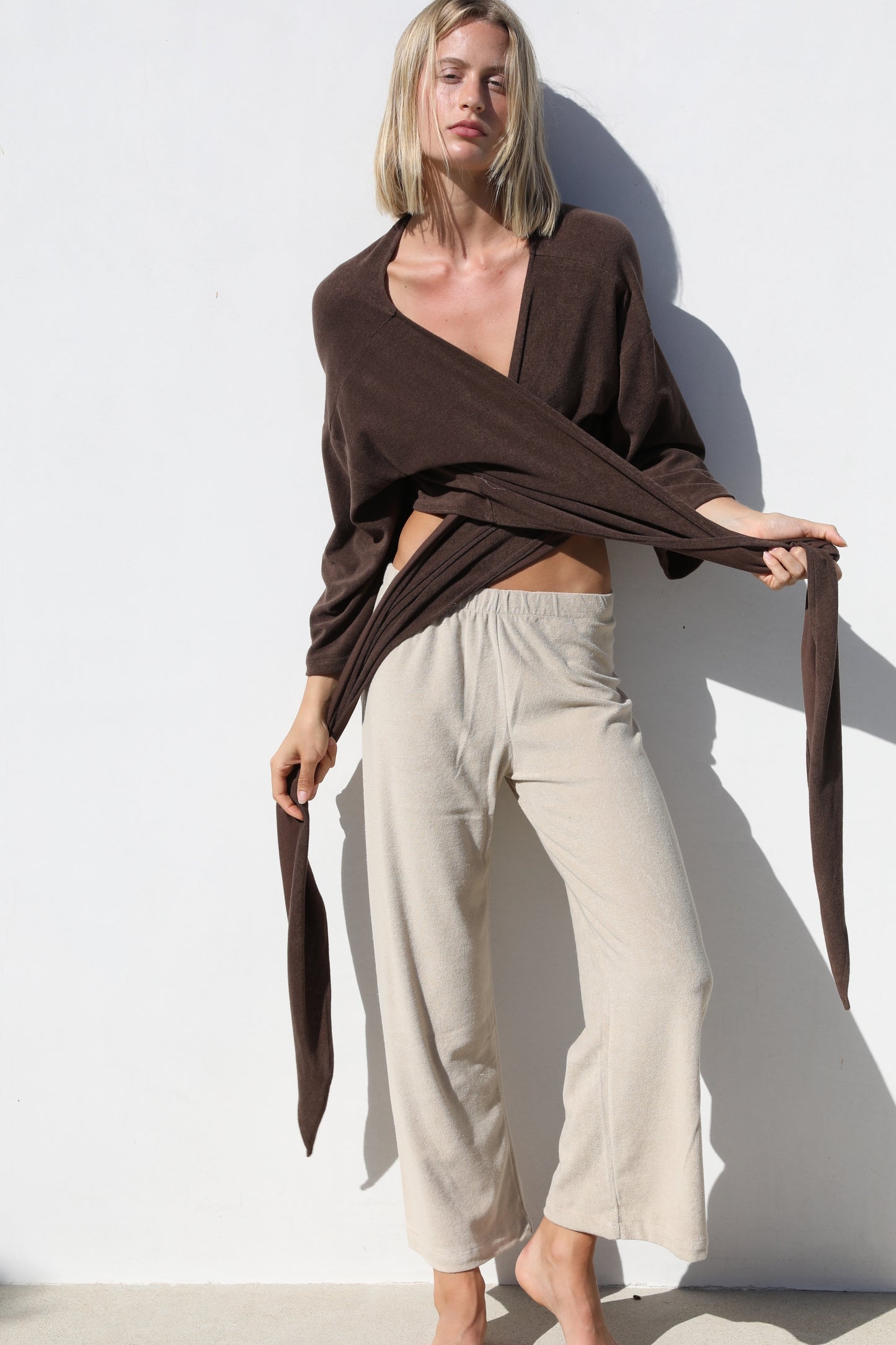 The Pant - Thin Shaved Terry