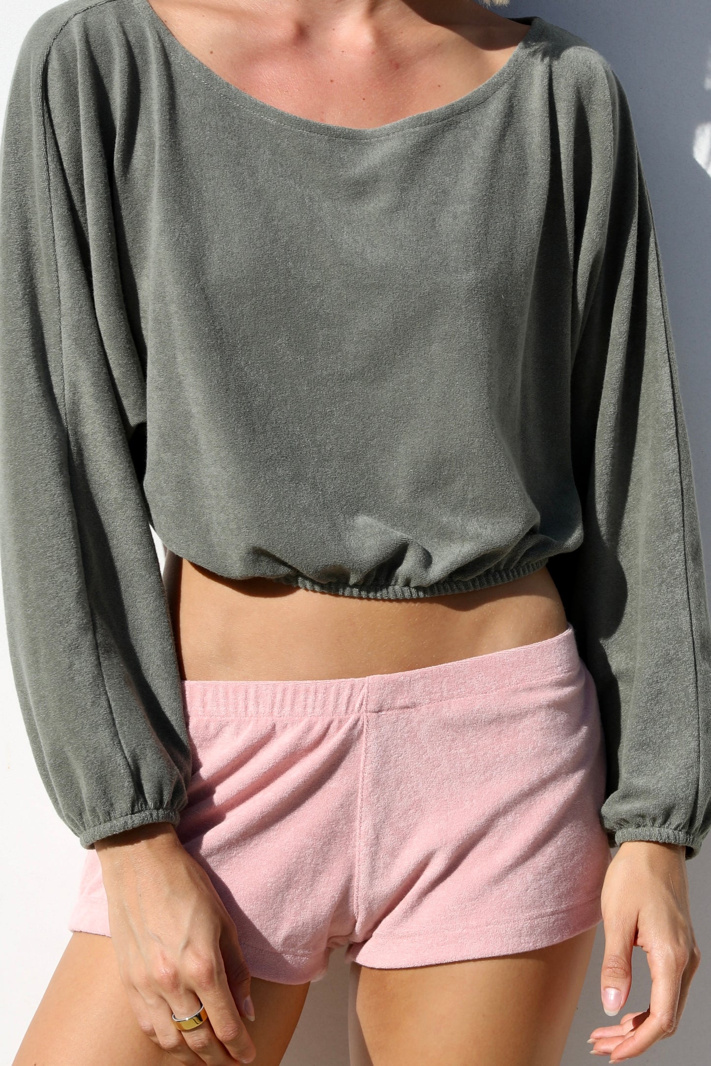 Mini Shorts Shaved Terry