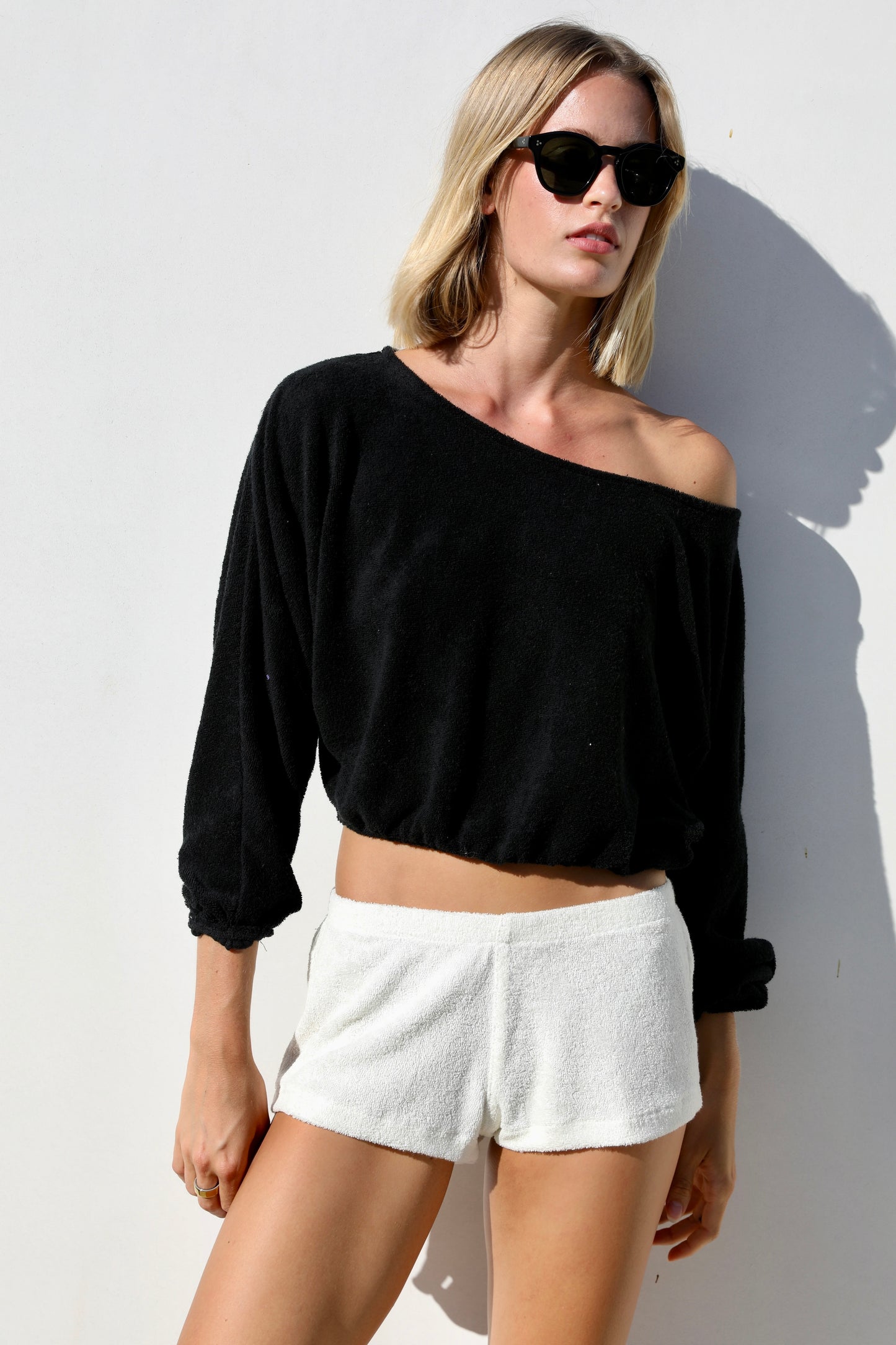 Mini Short Thin Looped Terry