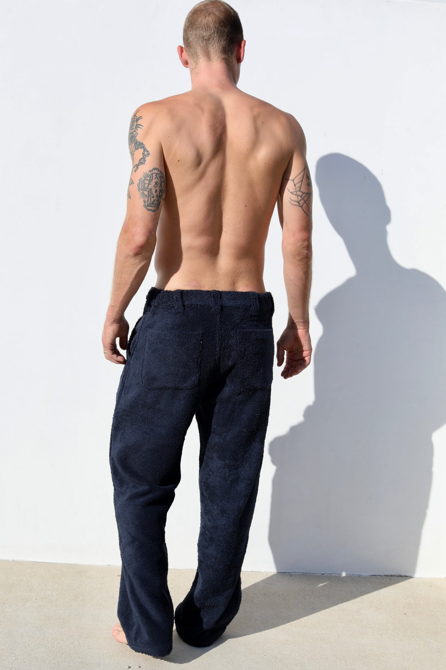 The Loop Belt Pant -  Plush terry