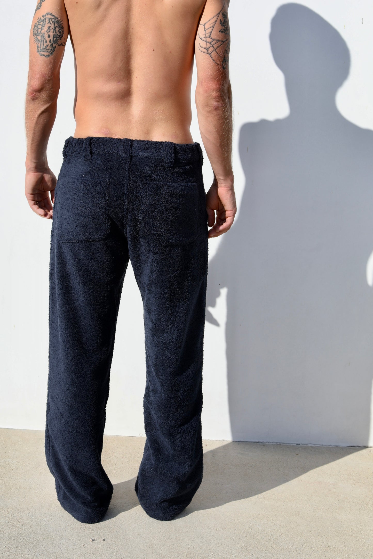 The Loop Belt Pant -  Plush terry