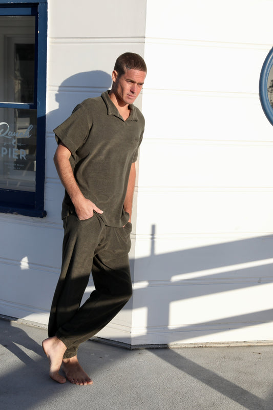 The Jogger in 100% Organic Japanese Cotton Terry