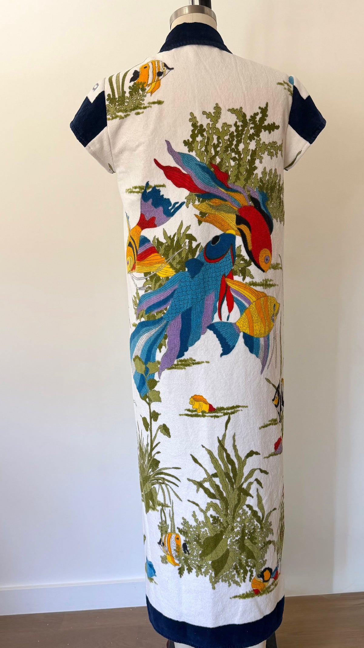 Vintage Long Towel Robe