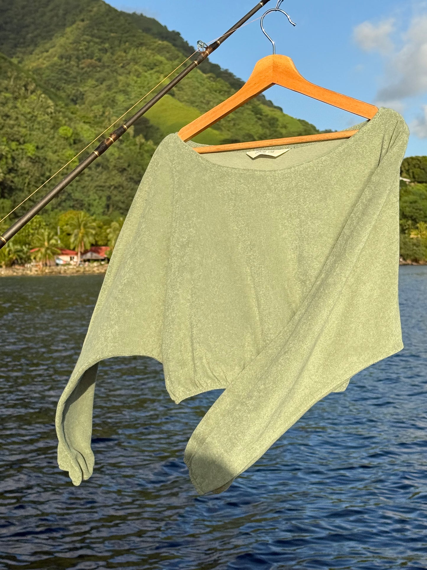 Cropped Shirt  - Thin Shaved Terry