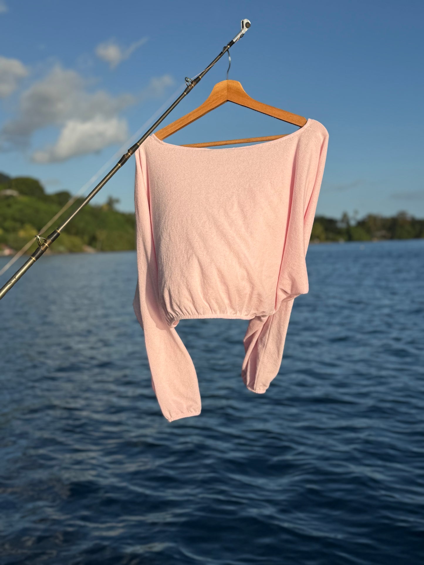 Cropped Shirt  - Thin Shaved Terry