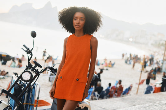 The Mod Dress - Plush Terry