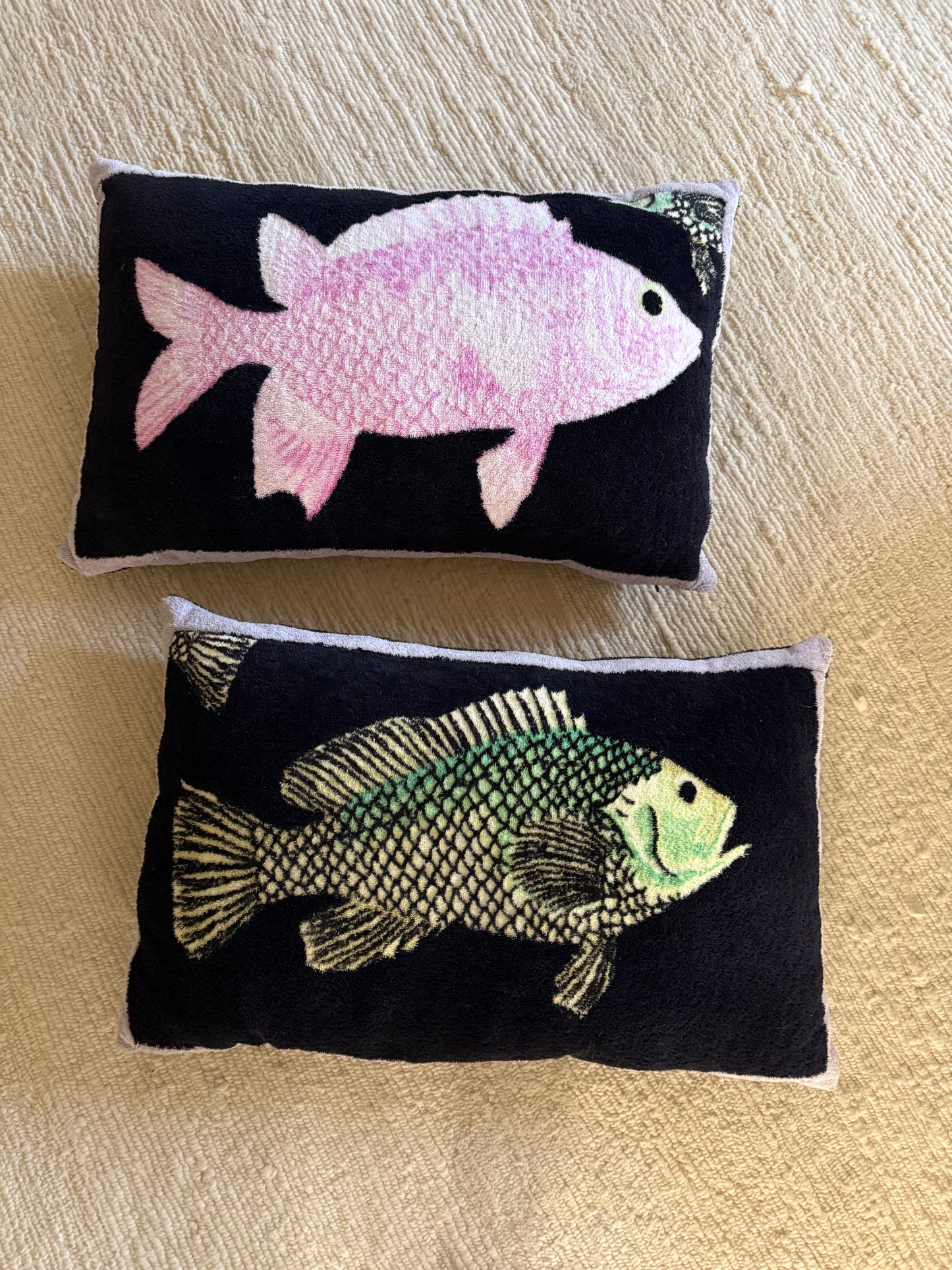 Vintage Towel Pillows