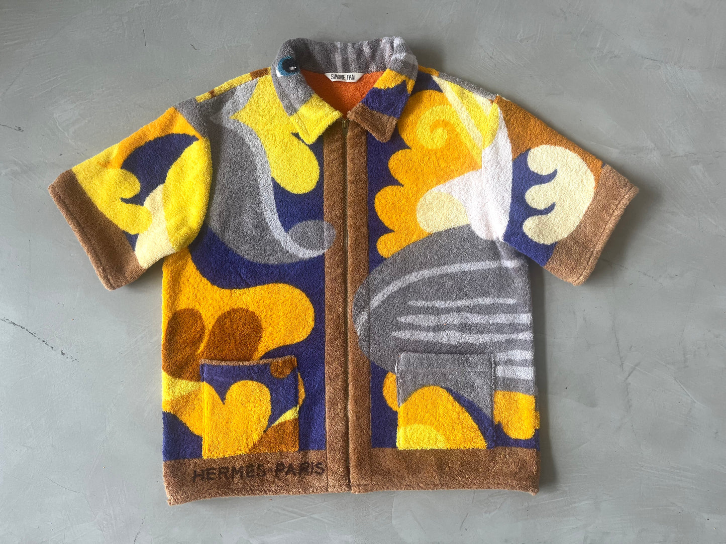 Vintage Short Arm Zip Jacket