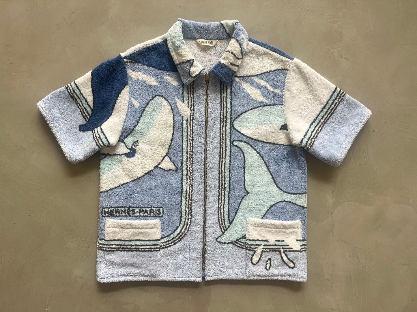 Vintage Short Arm Zip Jacket