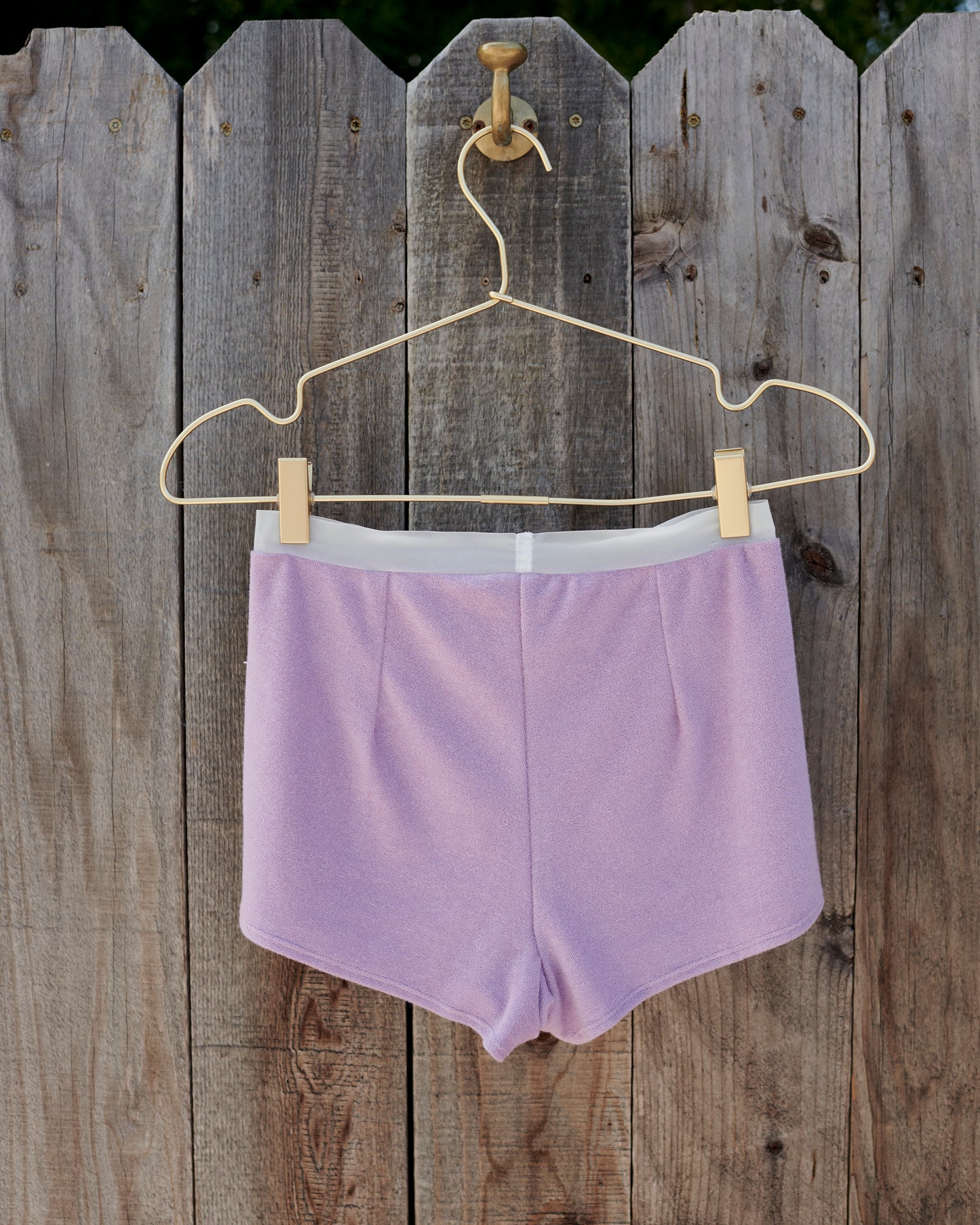 High waisted Short - Thin shaved Terry