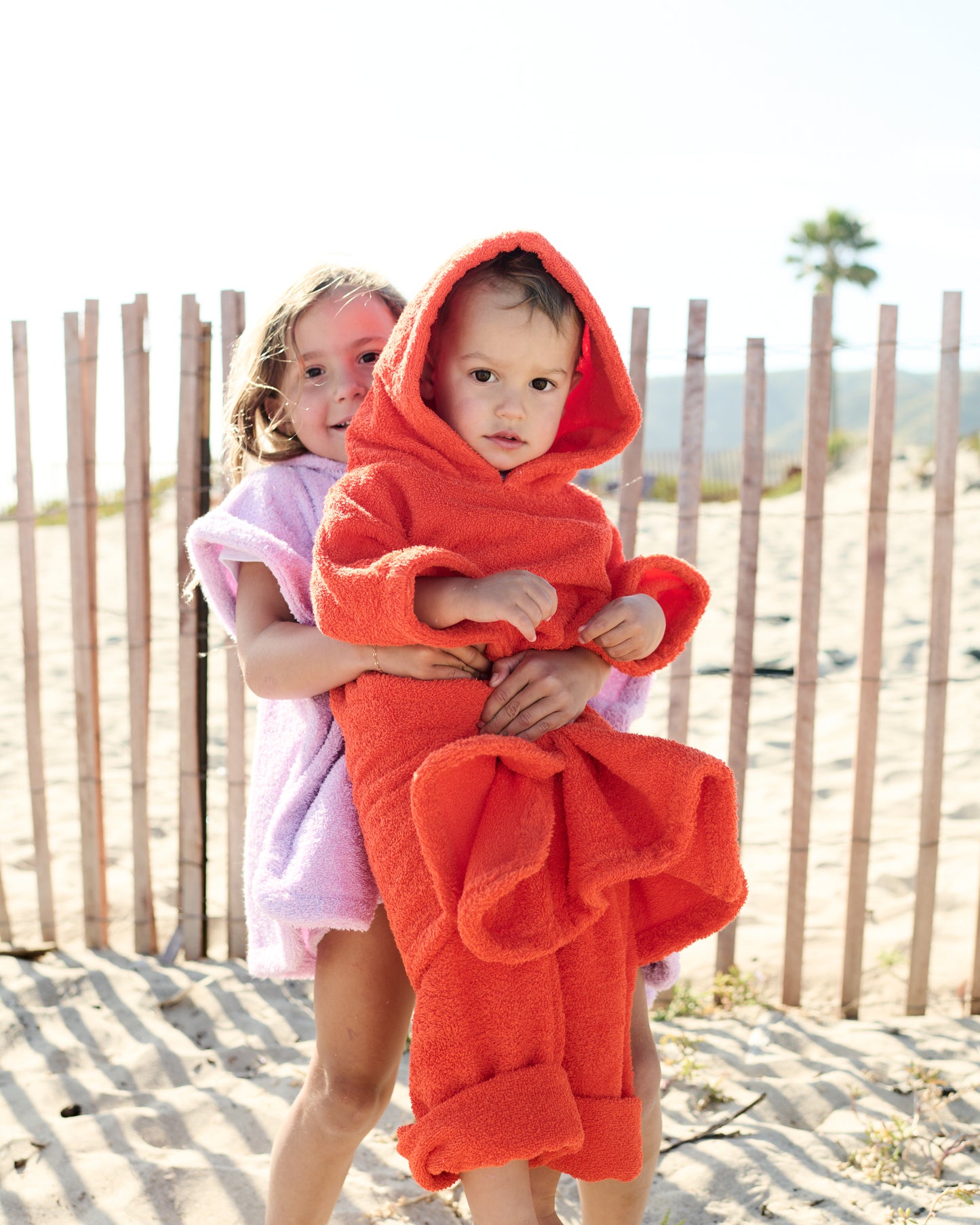 Kids Hooded Poncho
