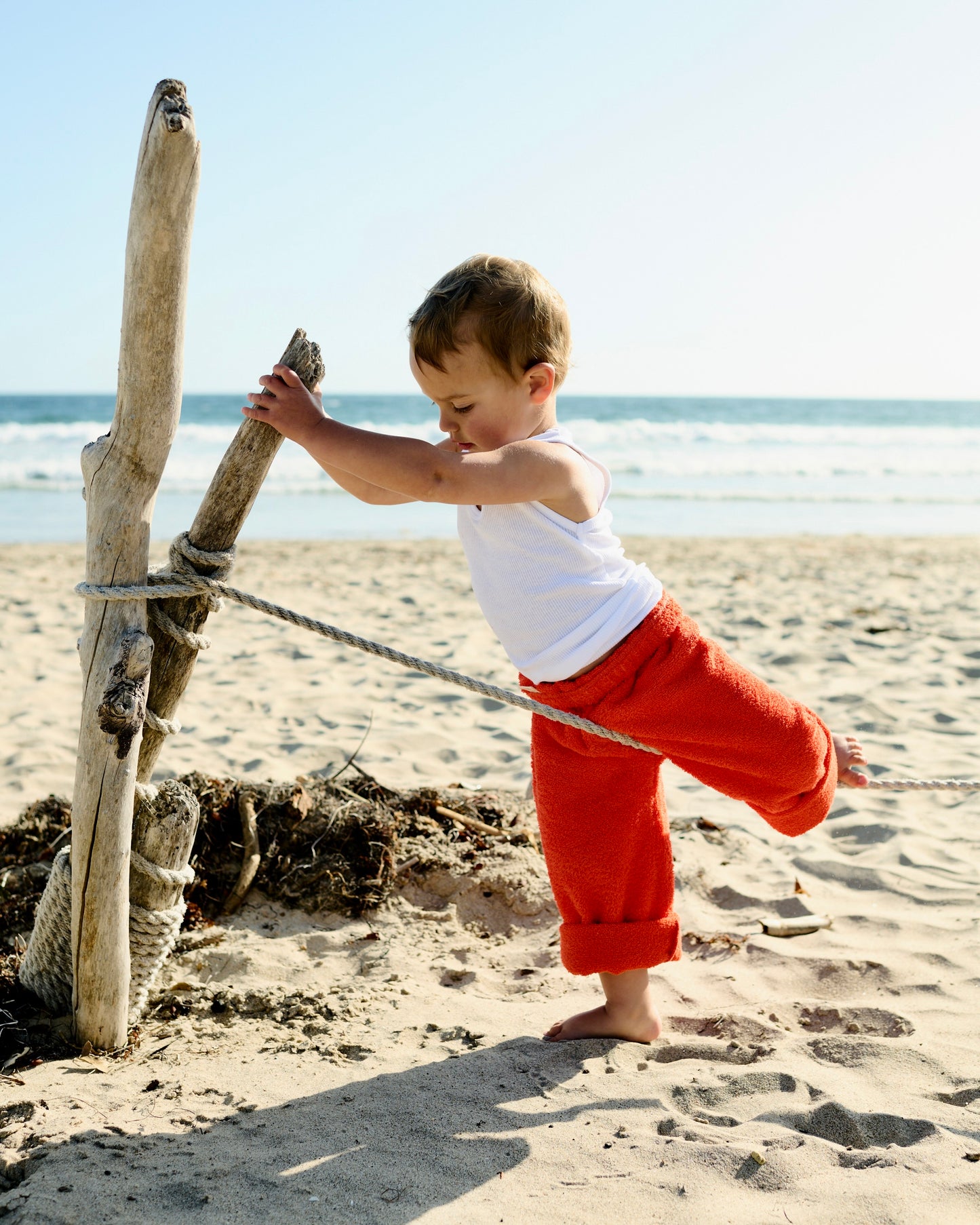 Kids Plush Terry Pant