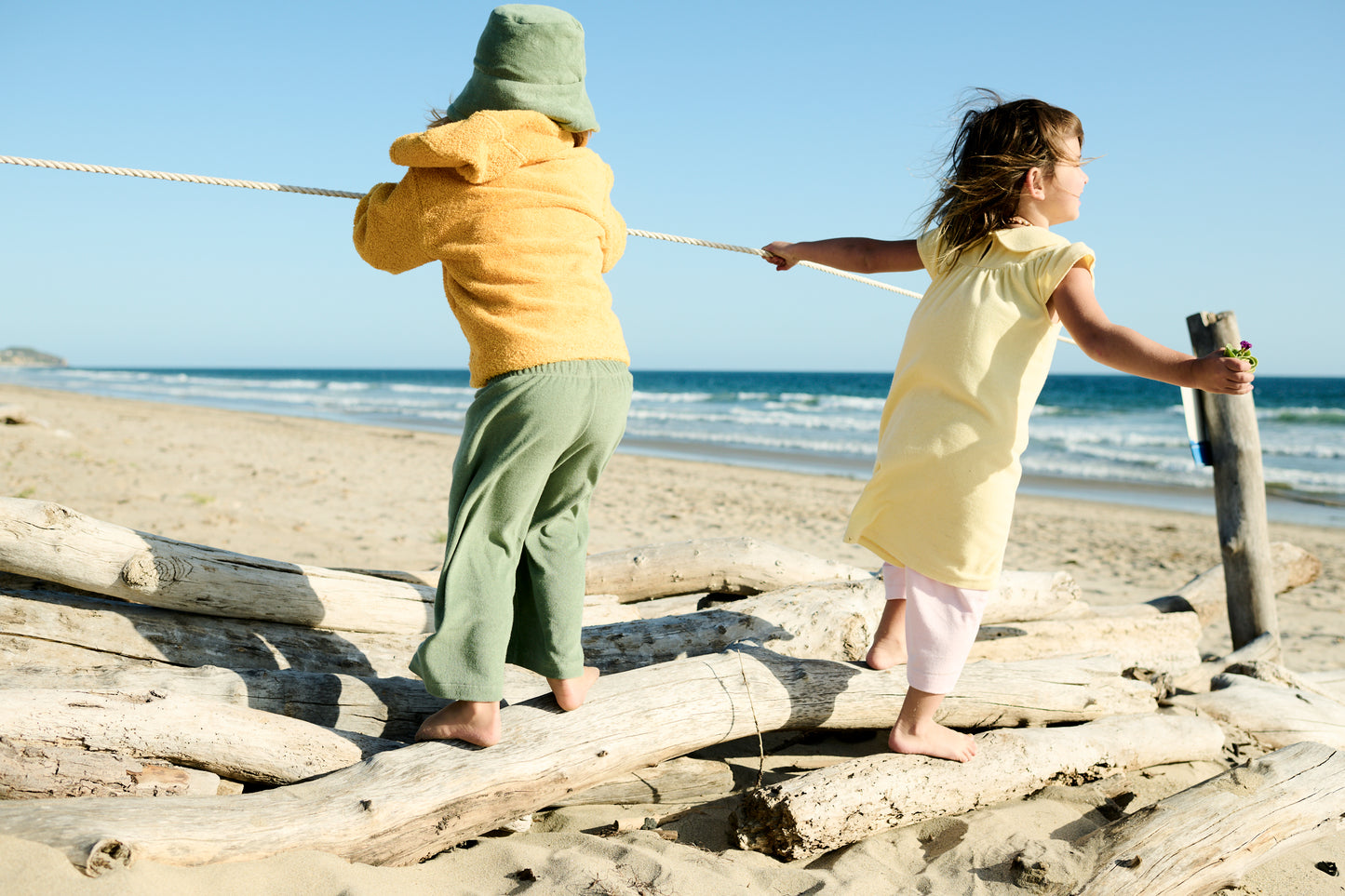 Kids Dress in thin Terry