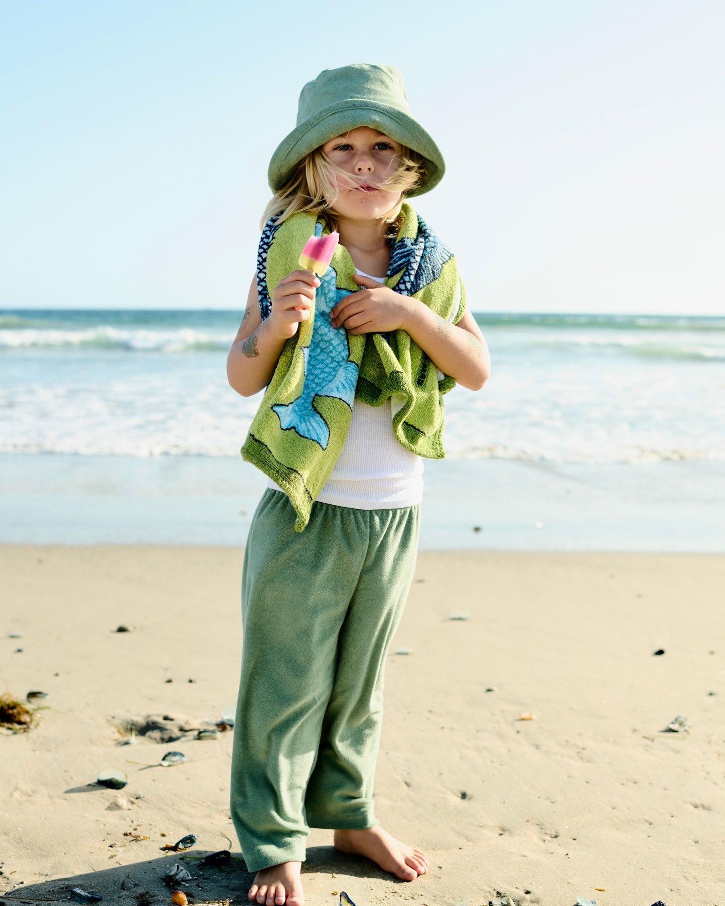 Kids Thin Terry Pant