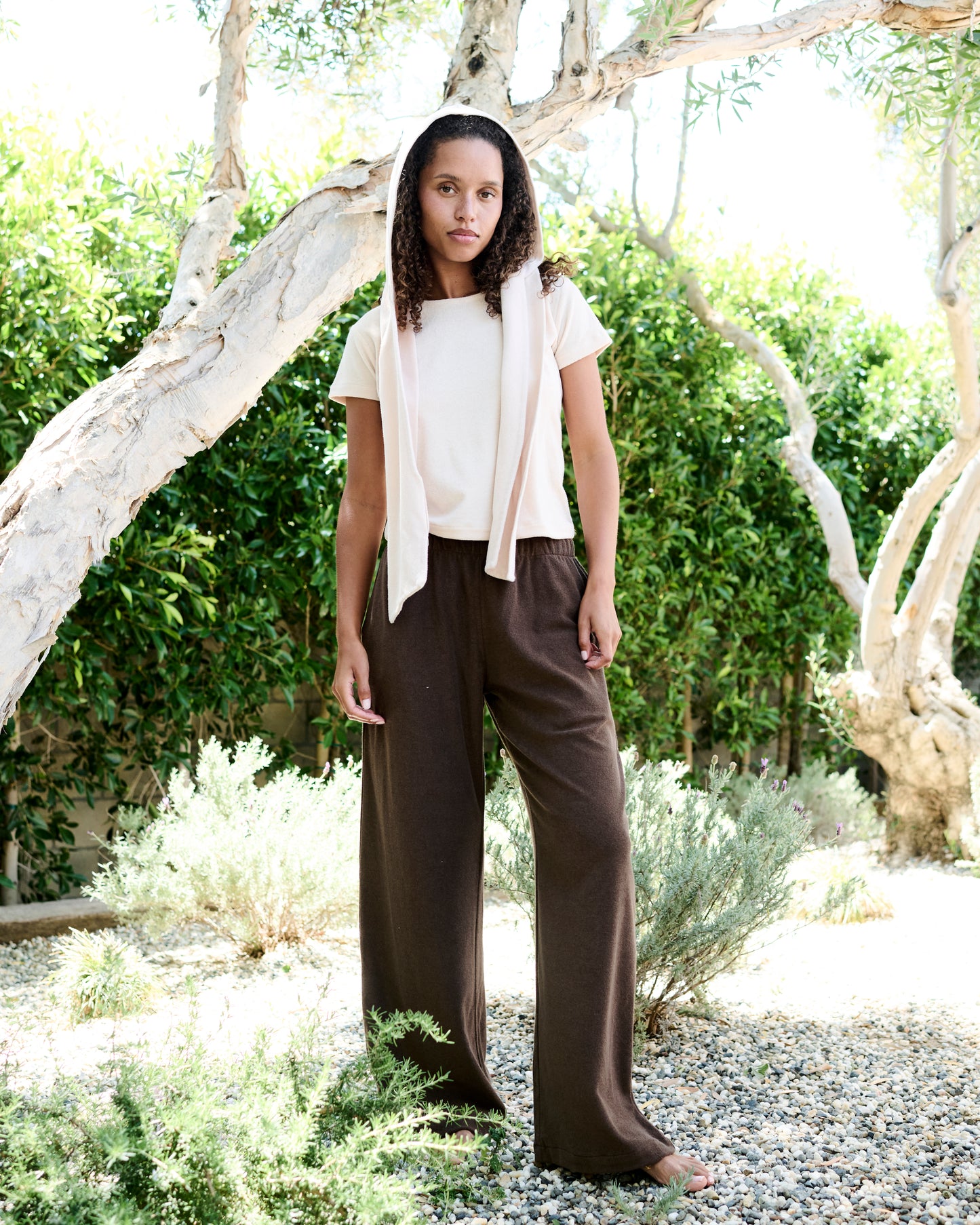The Wide Leg Pocket  - Thin Terry