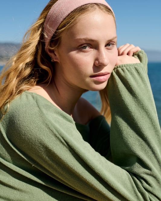 Headband - Thin Shaved Terry