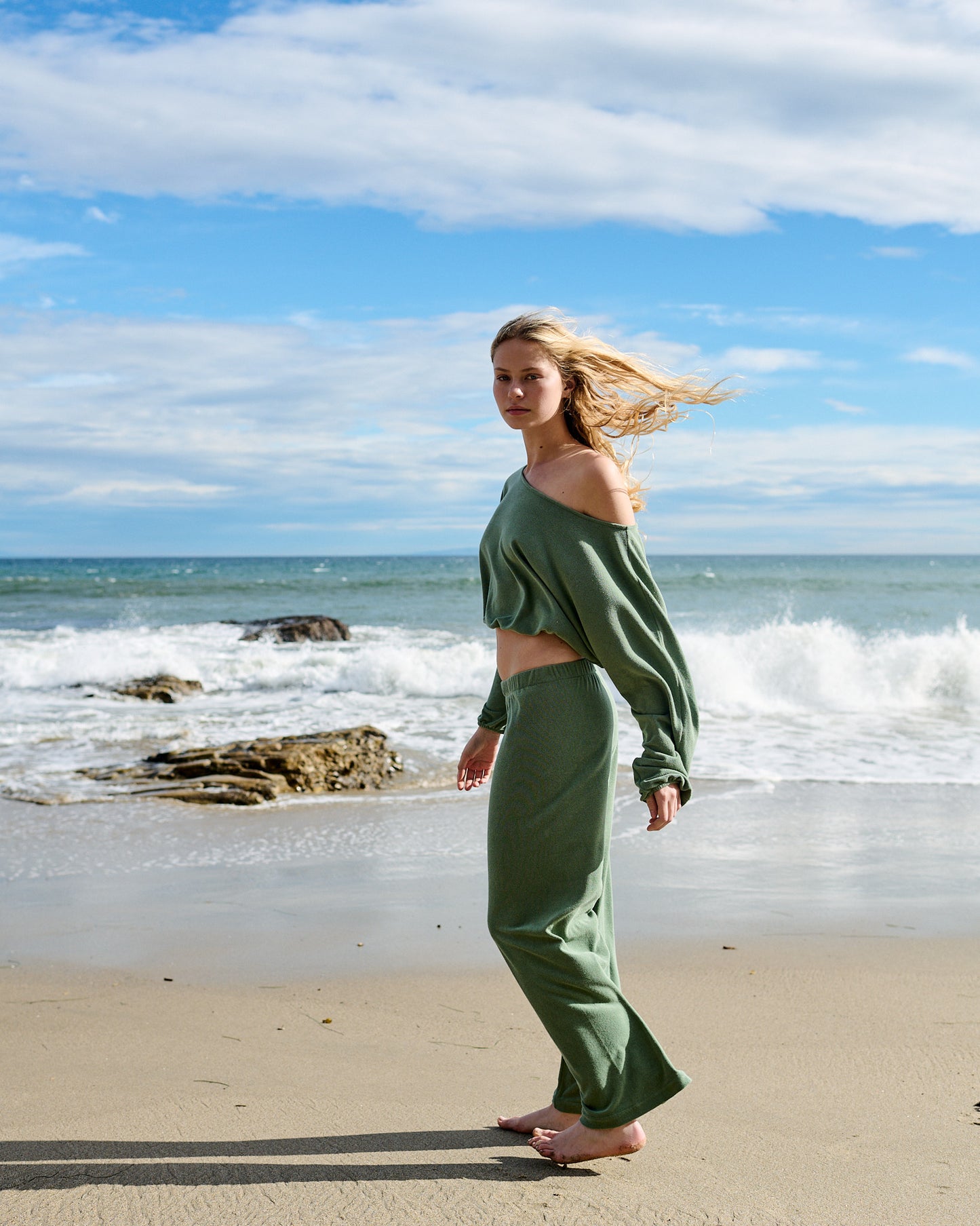 The Pant - Thin Shaved Terry