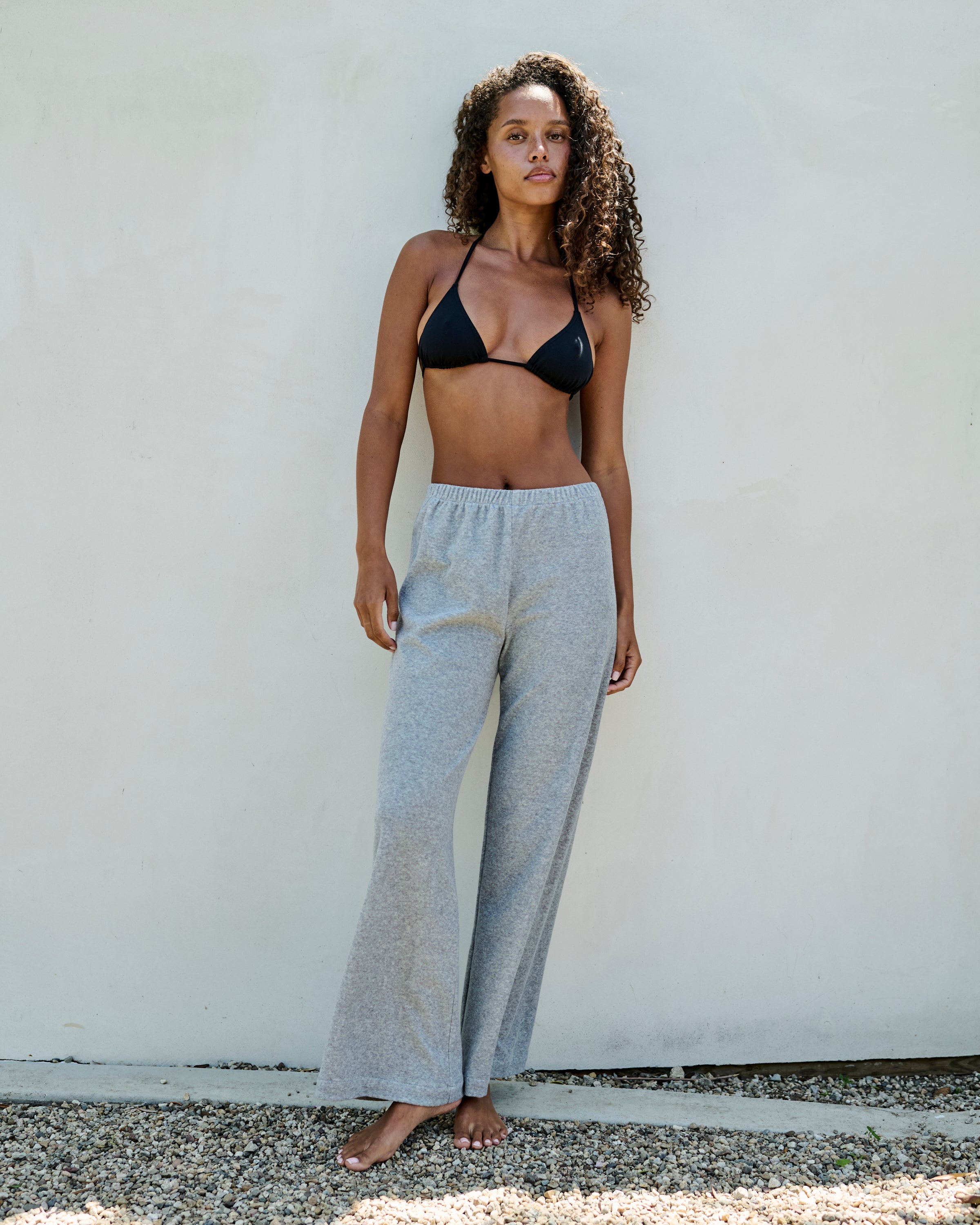 The Pant - Thin Shaved Terry – Simone Fan The Pant - Thin Shaved Terry – Simone Fan