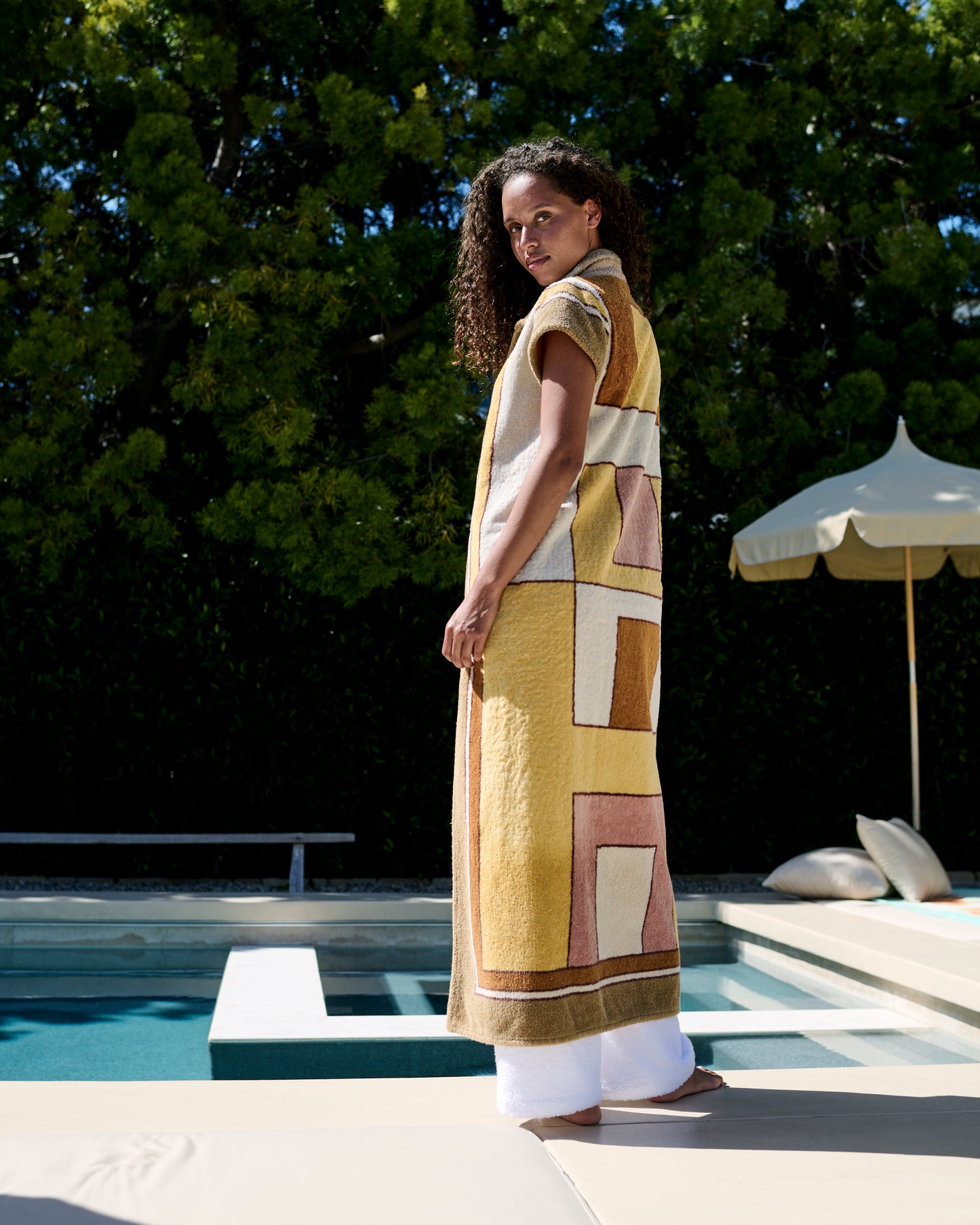 Vintage Towel Robe