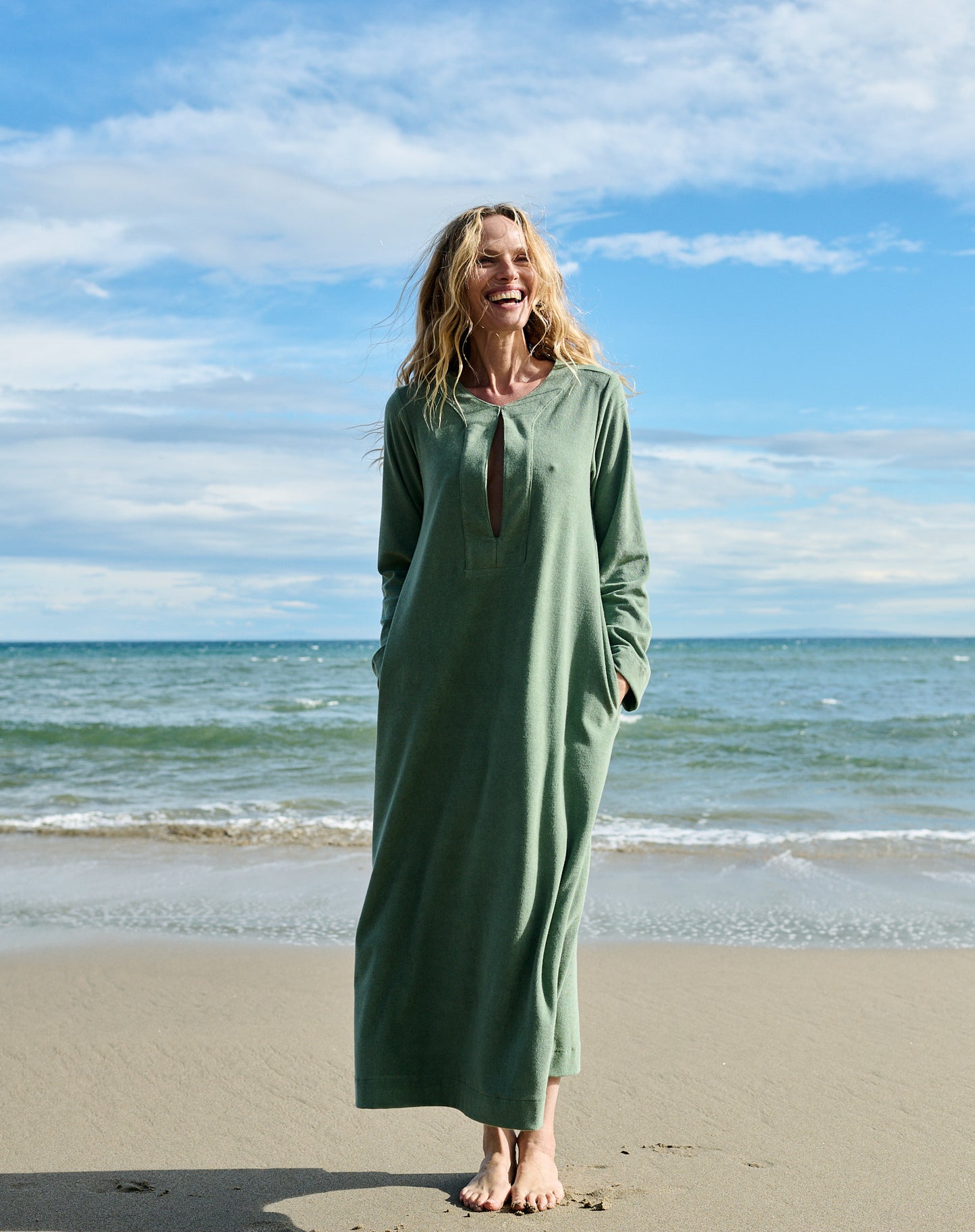 The Keyhole Kaftan Dress