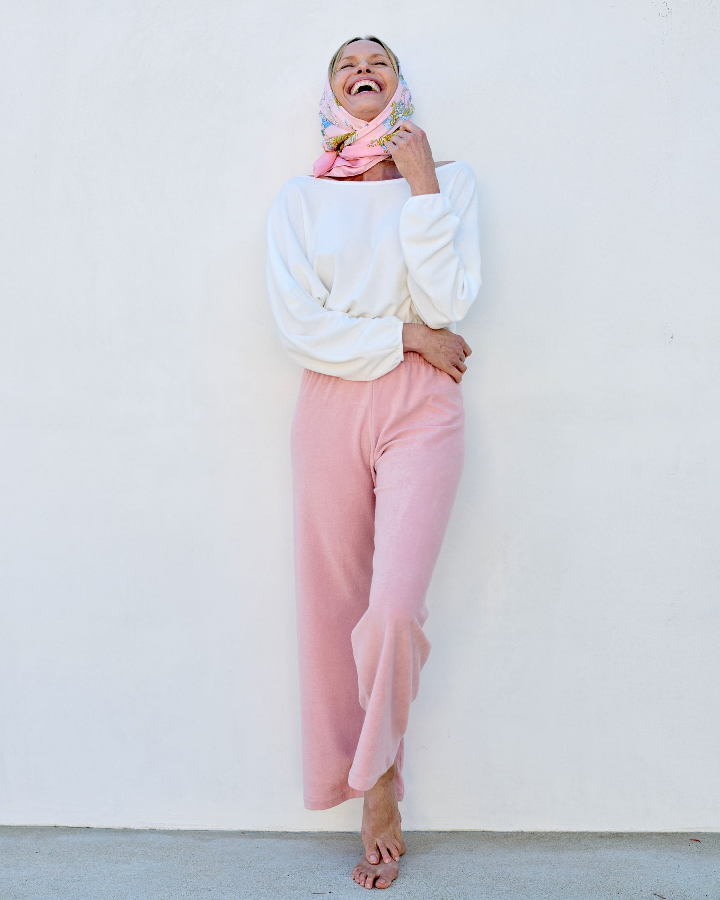 Cropped Shirt  - Thin Shaved Terry