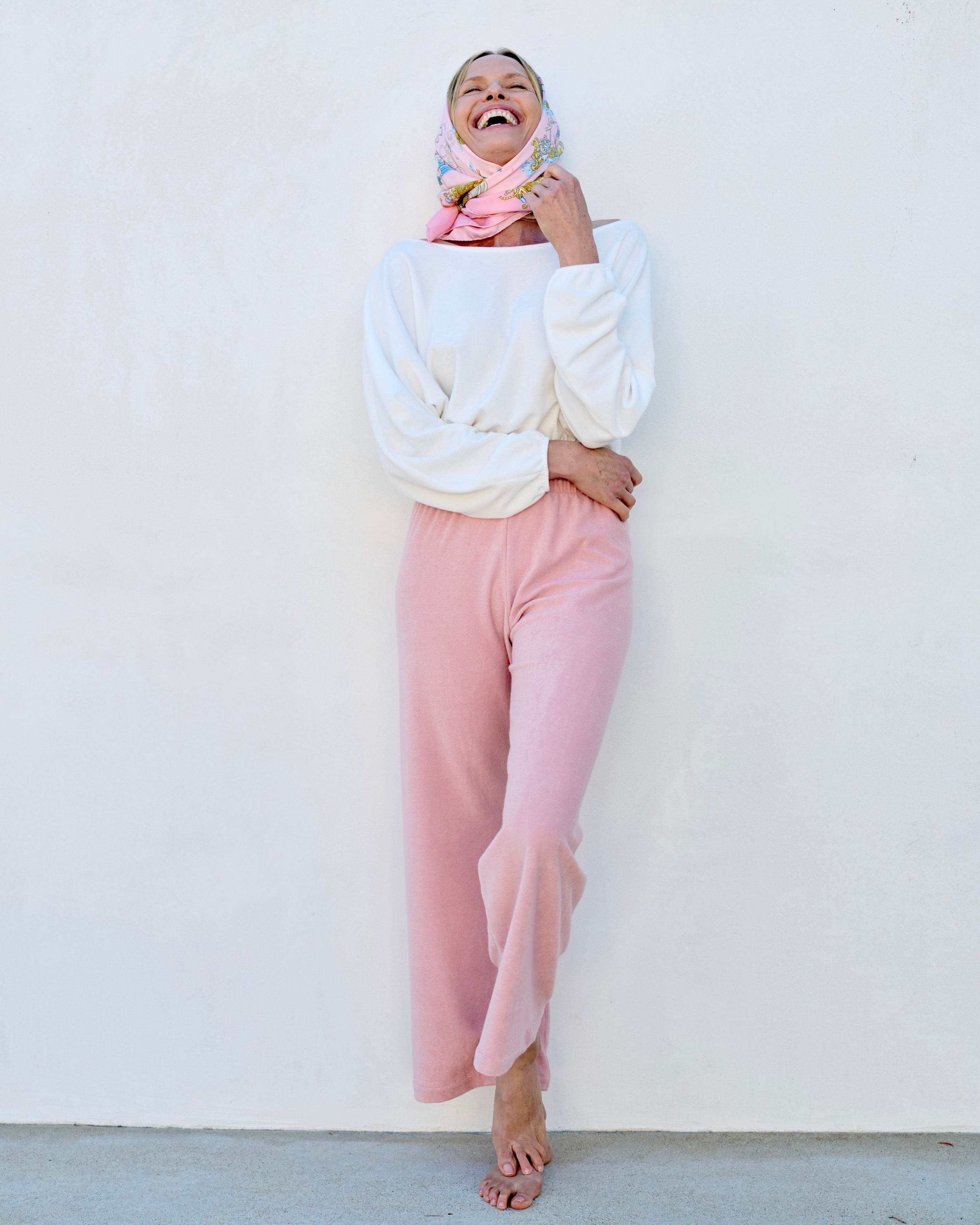 The Pant - Thin Shaved Terry – Simone Fan