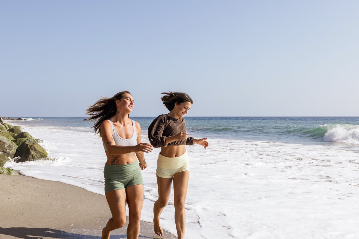 Fold-Over shorts Thin Terry