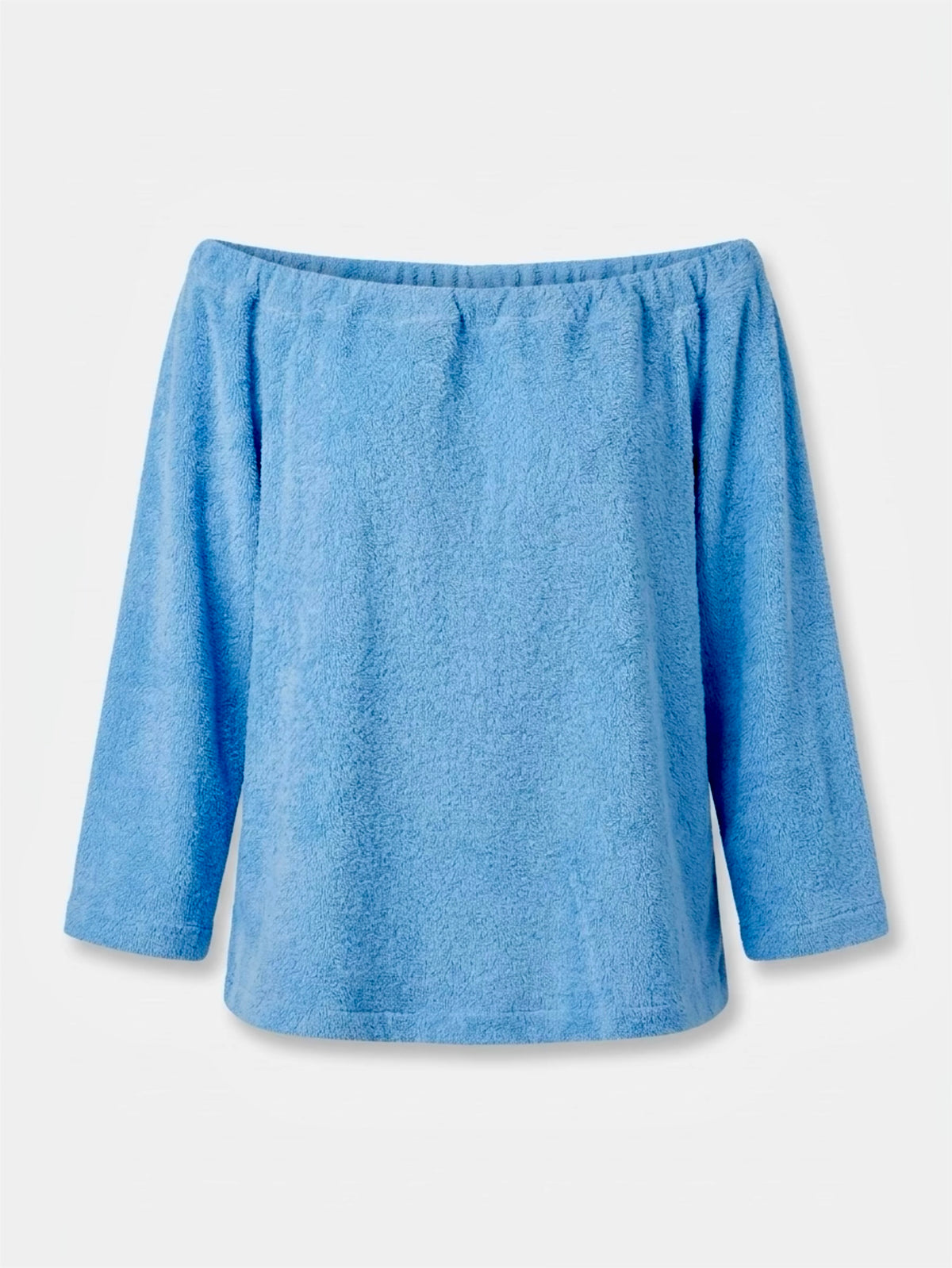 The Off the Shoulder Top - Plush Terry