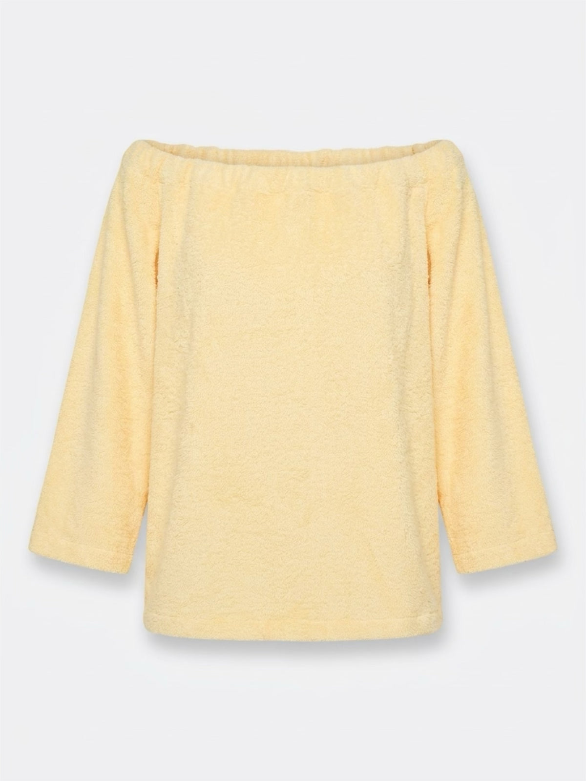 The Off the Shoulder Top - Plush Terry