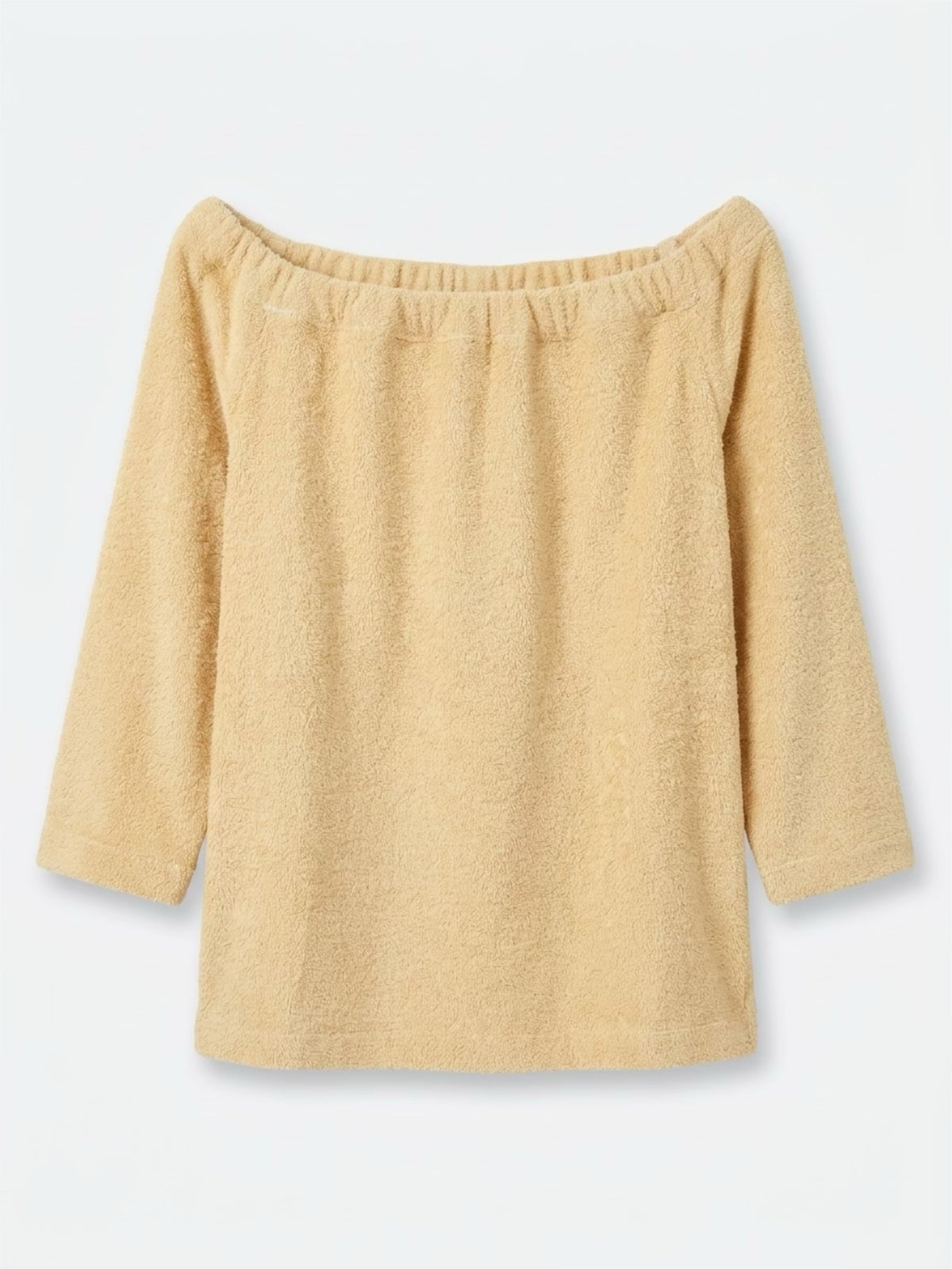 The Off the Shoulder Top - Plush Terry