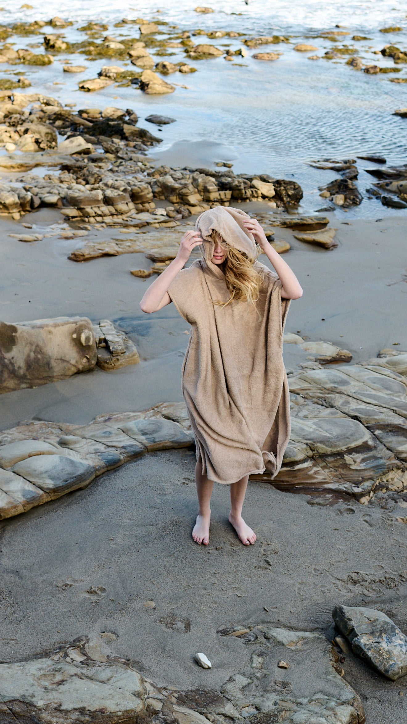 The Surf Changing Poncho - Plush Terry – Simone Fan