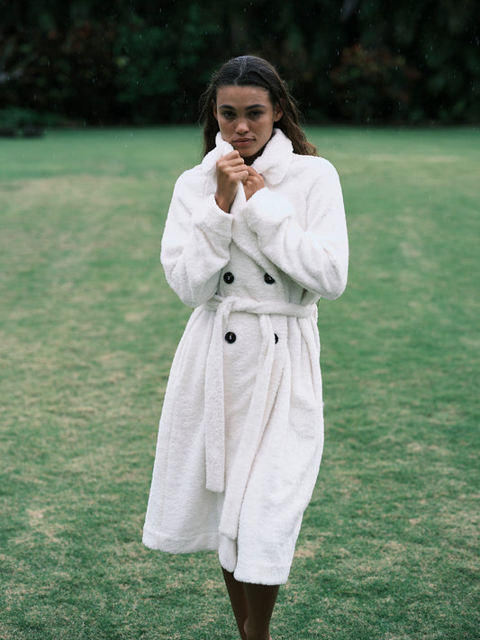 The Trench Coat - Plush Terry