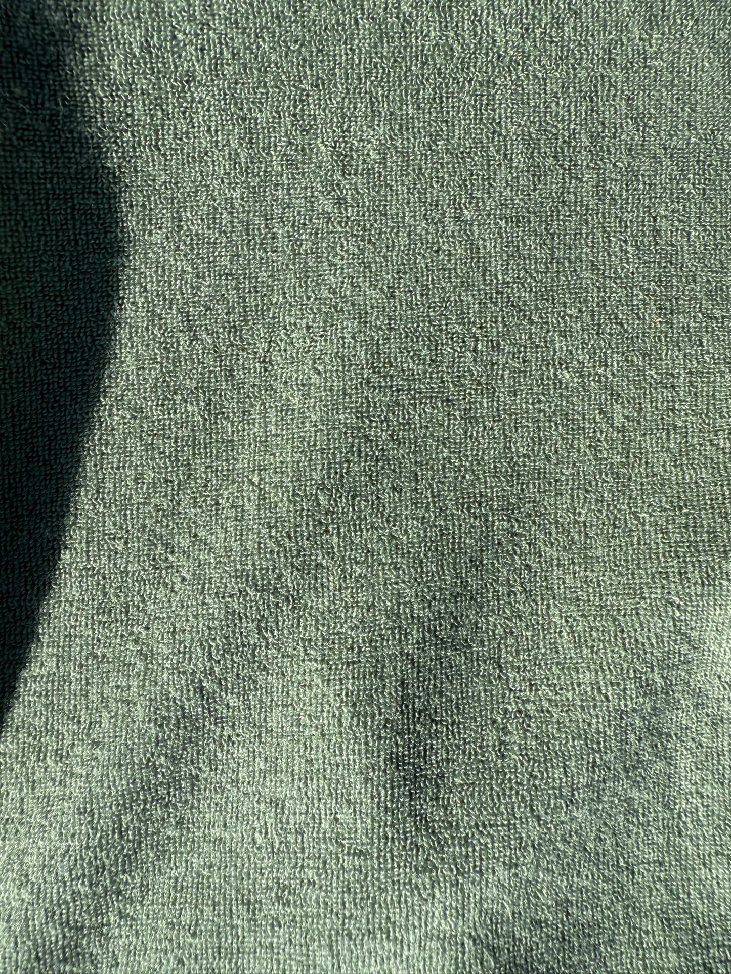 Cropped Shirt  - Thin Shaved Terry