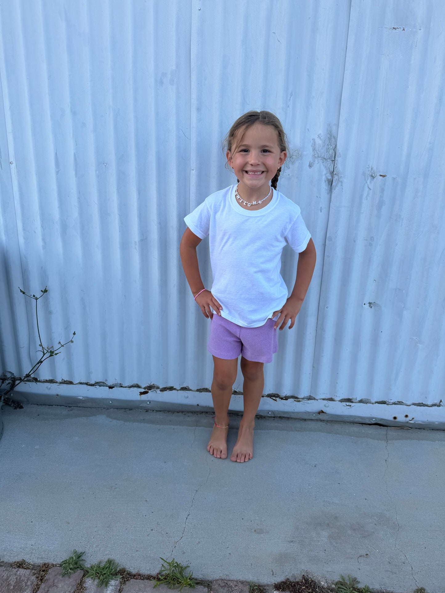 Kids Shorts Thin  Terry