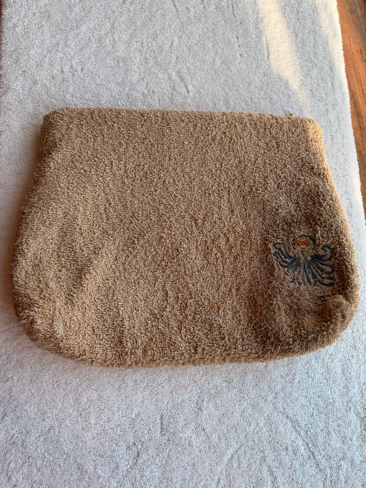 The Terry Stand up Pouch Embroidered