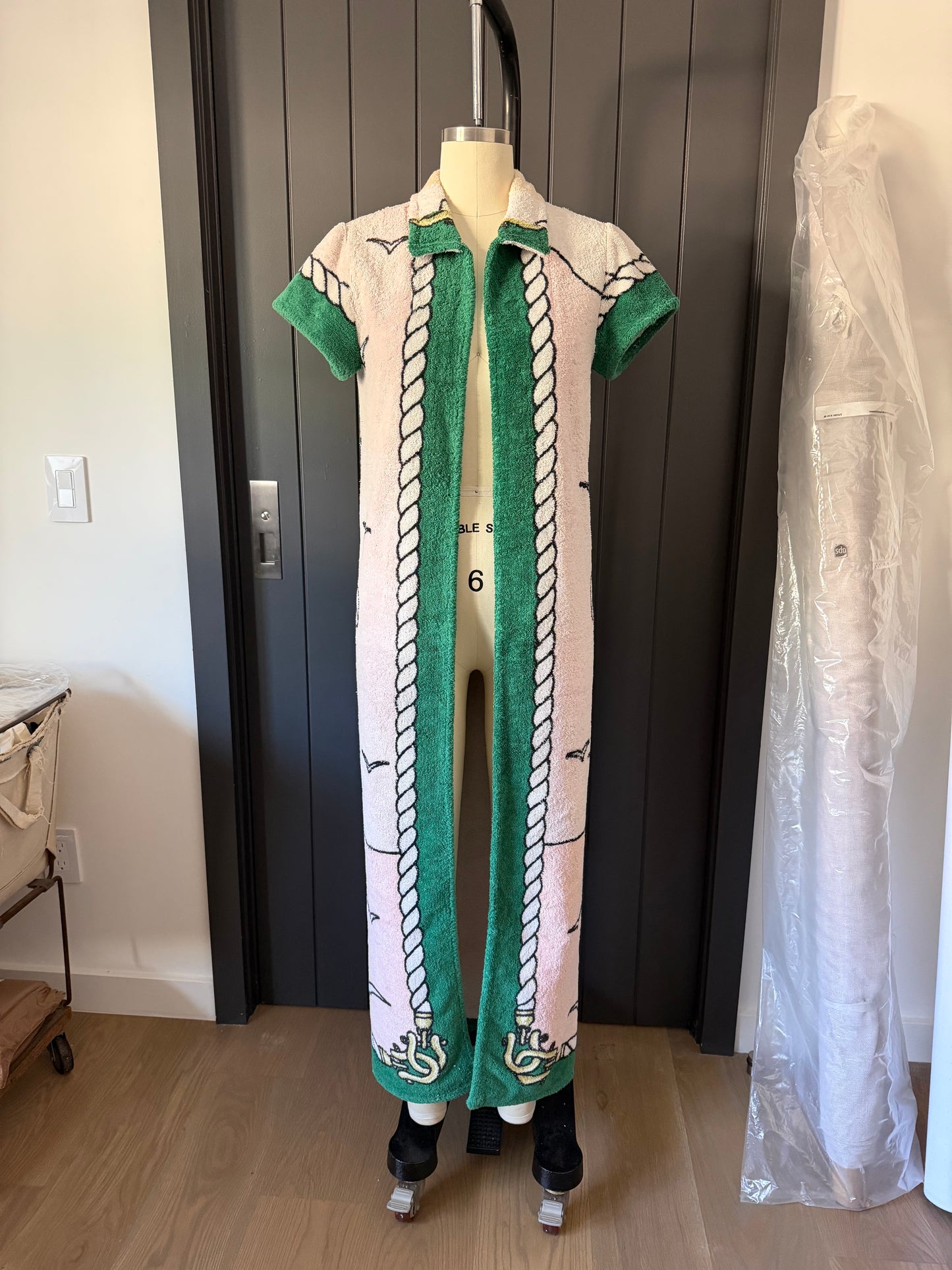 Vintage Towel Robe