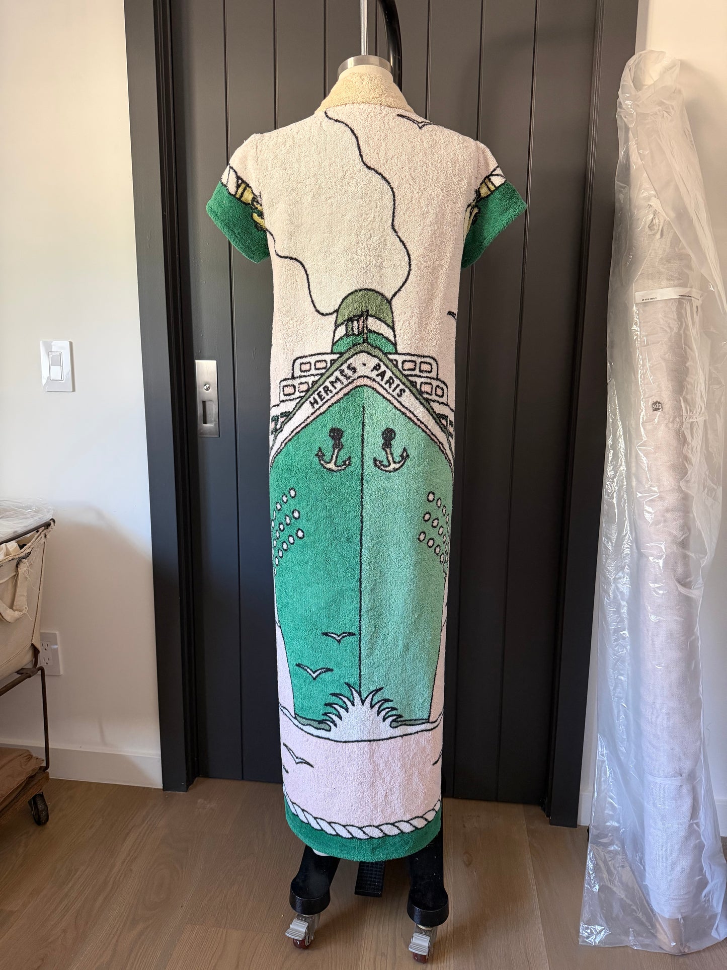 Vintage Towel Robe