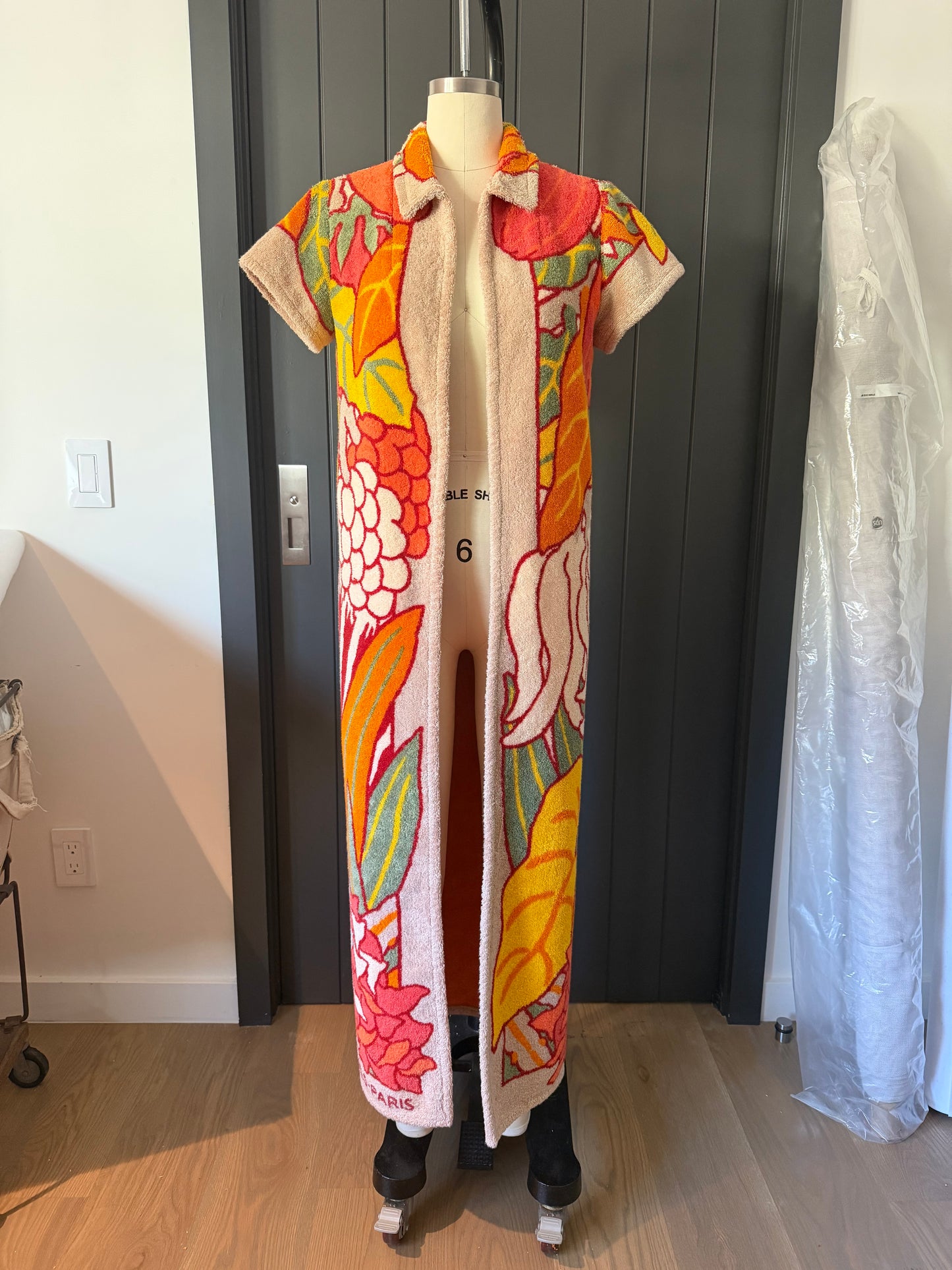 Vintage Towel Robe